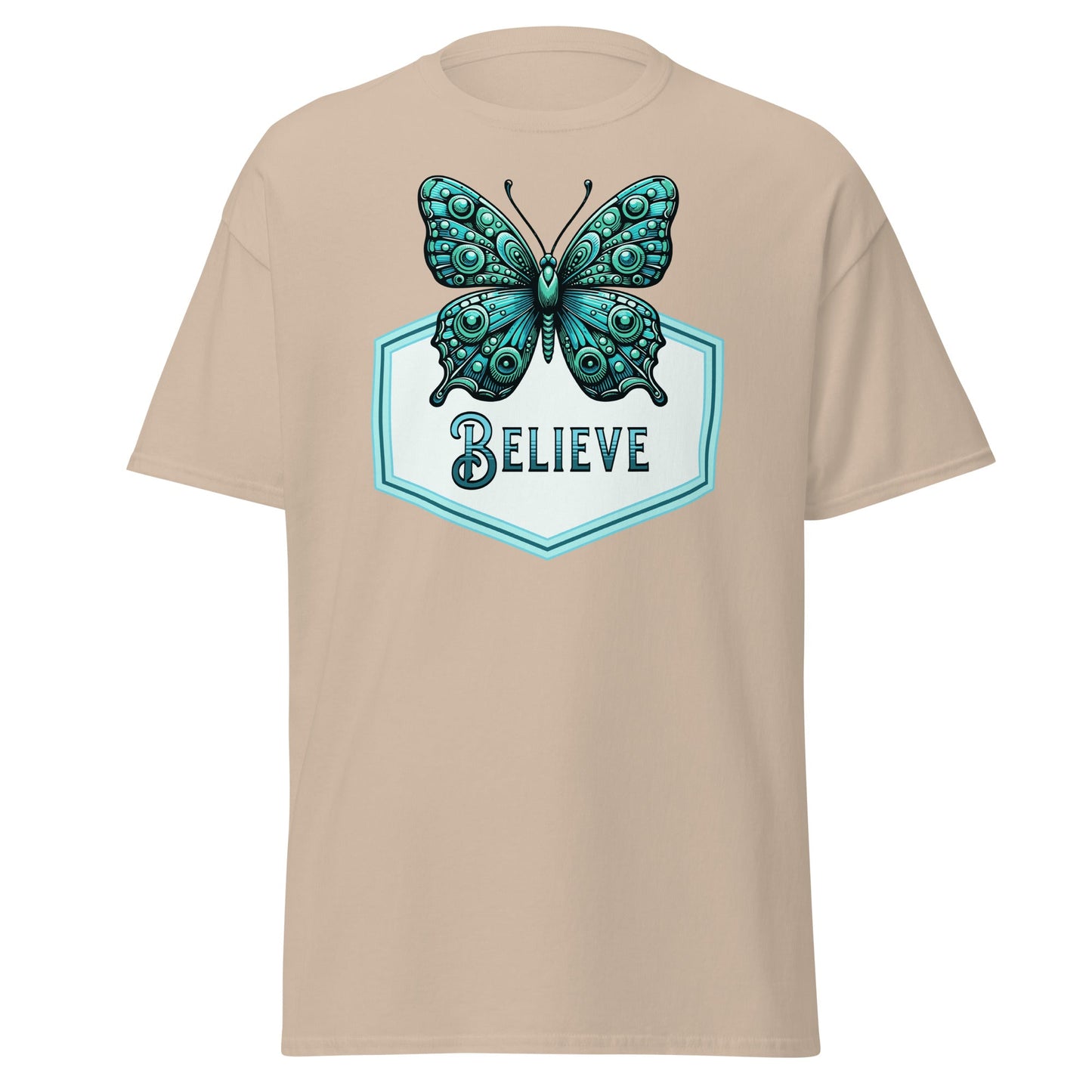 Believe - Butterfly Women's (Unisex) Classic Tee - Women's Shirts - Discovery Co.