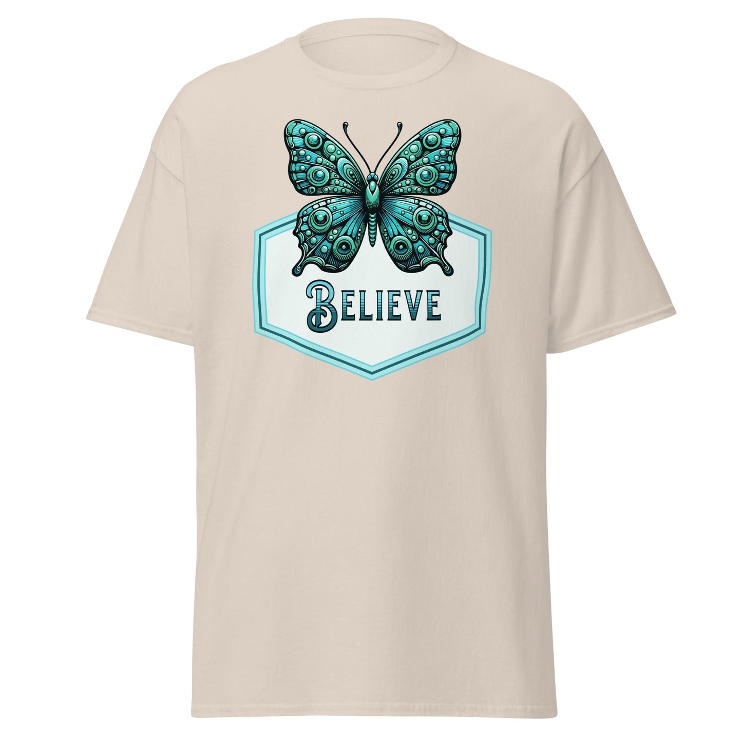 Believe - Butterfly Women's (Unisex) Classic Tee - Women's Shirts - Discovery Co.