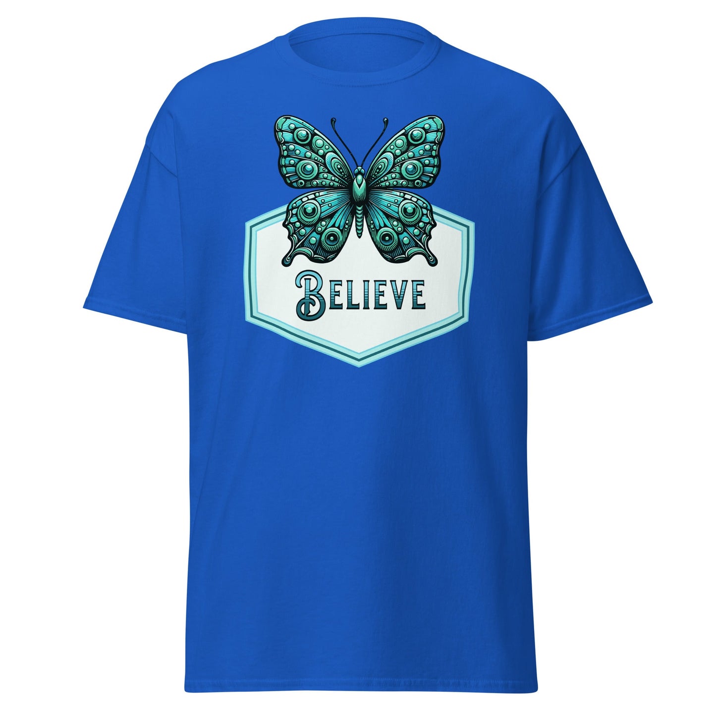 Believe - Butterfly Women's (Unisex) Classic Tee - Women's Shirts - Discovery Co.