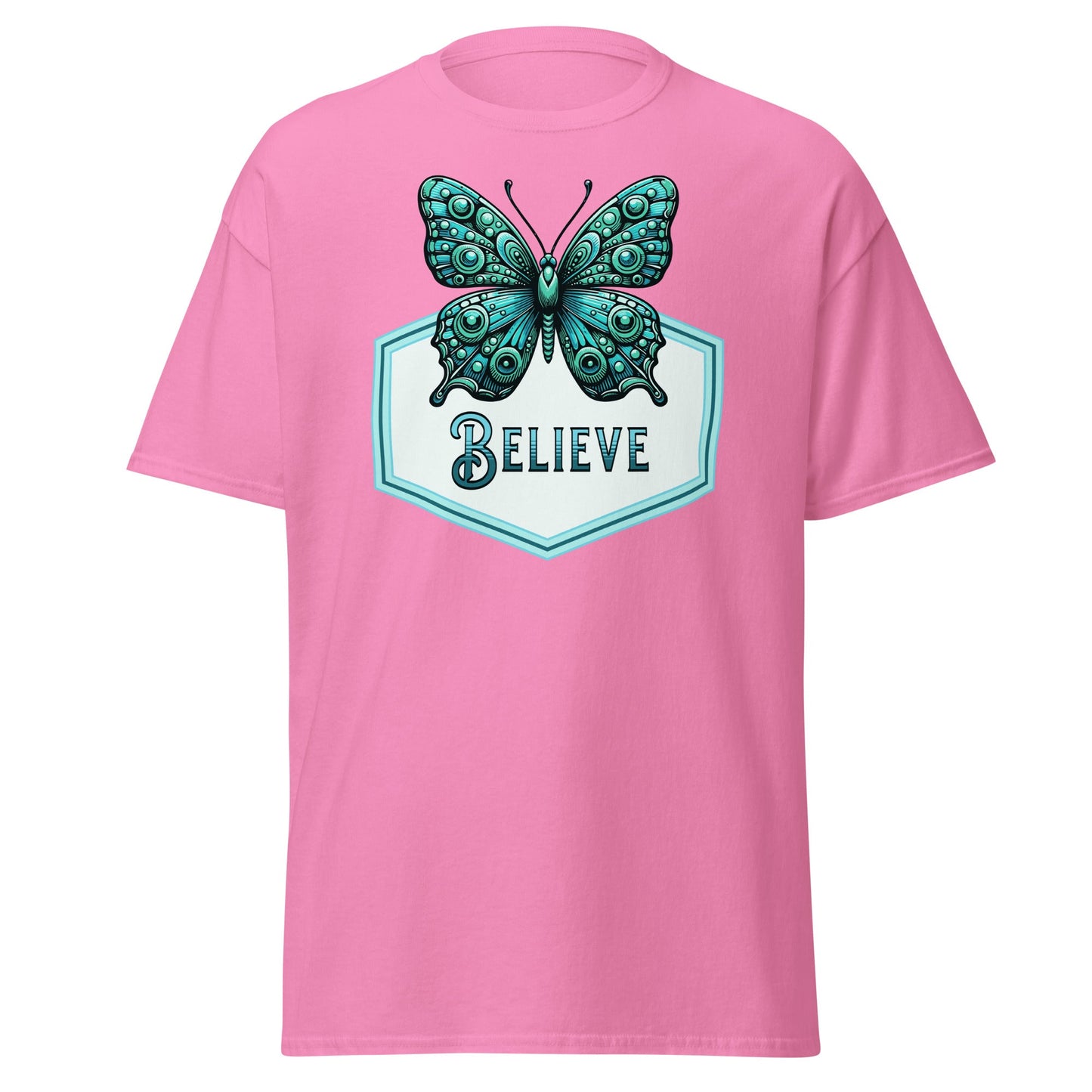 Believe - Butterfly Women's (Unisex) Classic Tee - Women's Shirts - Discovery Co.
