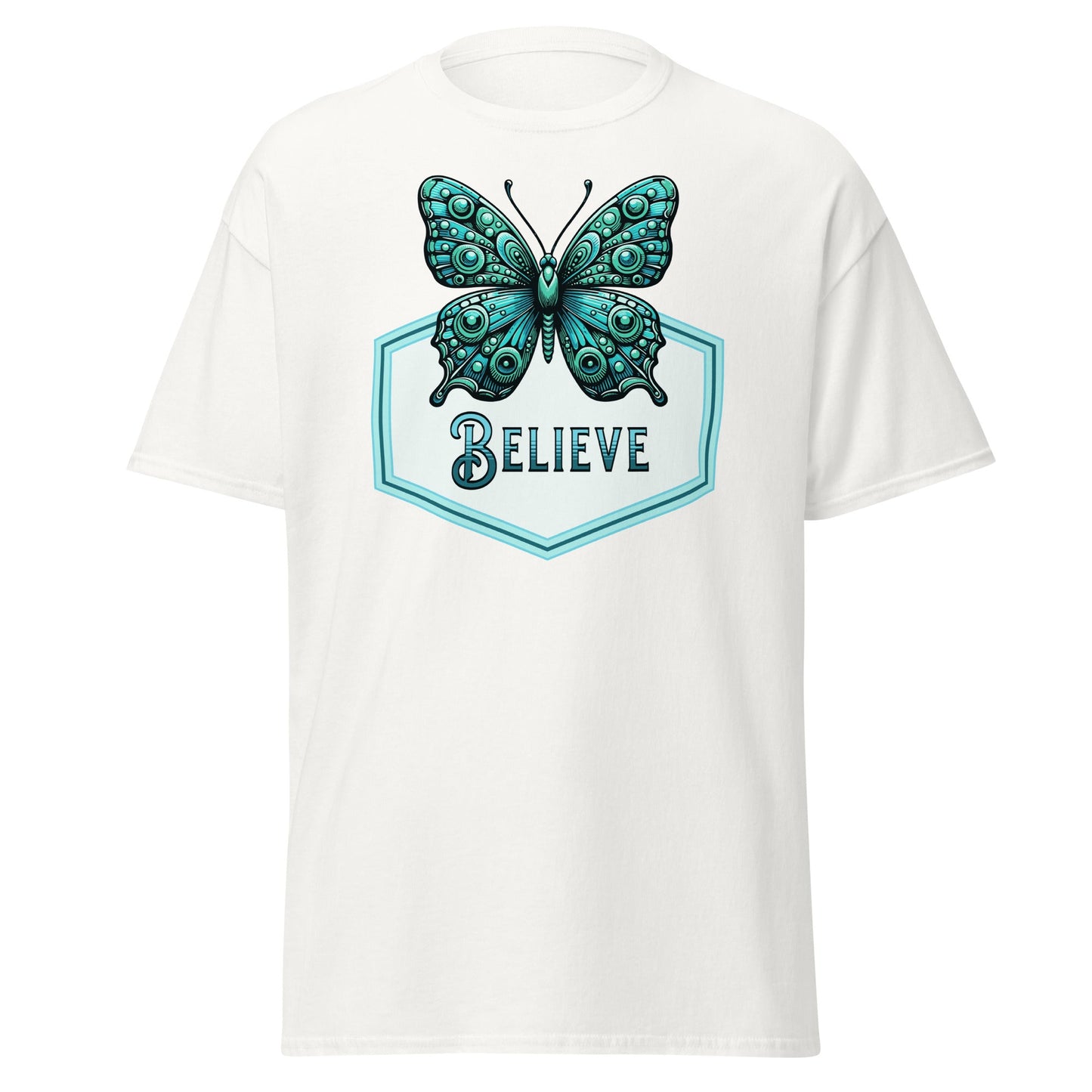 Believe - Butterfly Women's (Unisex) Classic Tee - Women's Shirts - Discovery Co.