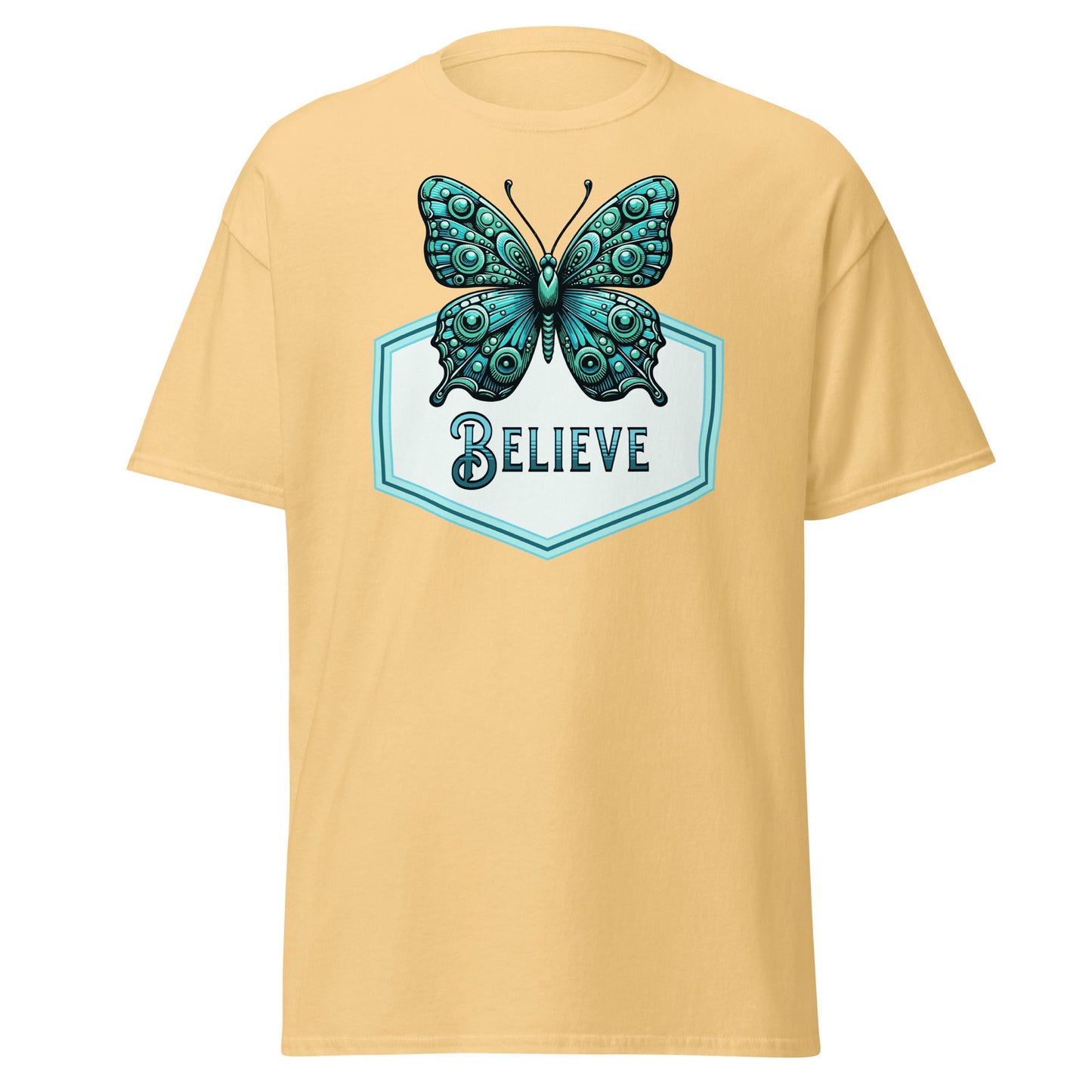 Believe - Butterfly Women's (Unisex) Classic Tee - Women's Shirts - Discovery Co.