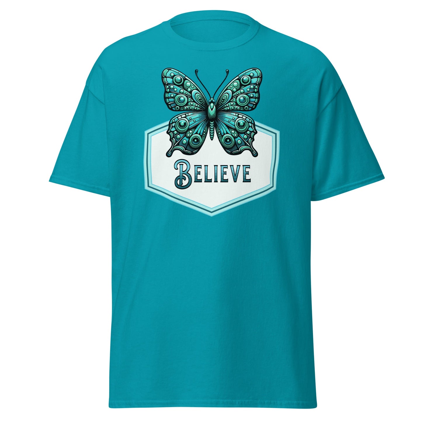 Believe - Butterfly Women's (Unisex) Classic Tee - Women's Shirts - Discovery Co.