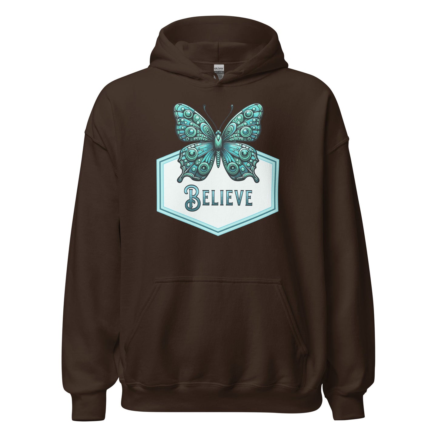 Believe - Butterfly Women's (Unisex) Hoodie - Discovery Co.