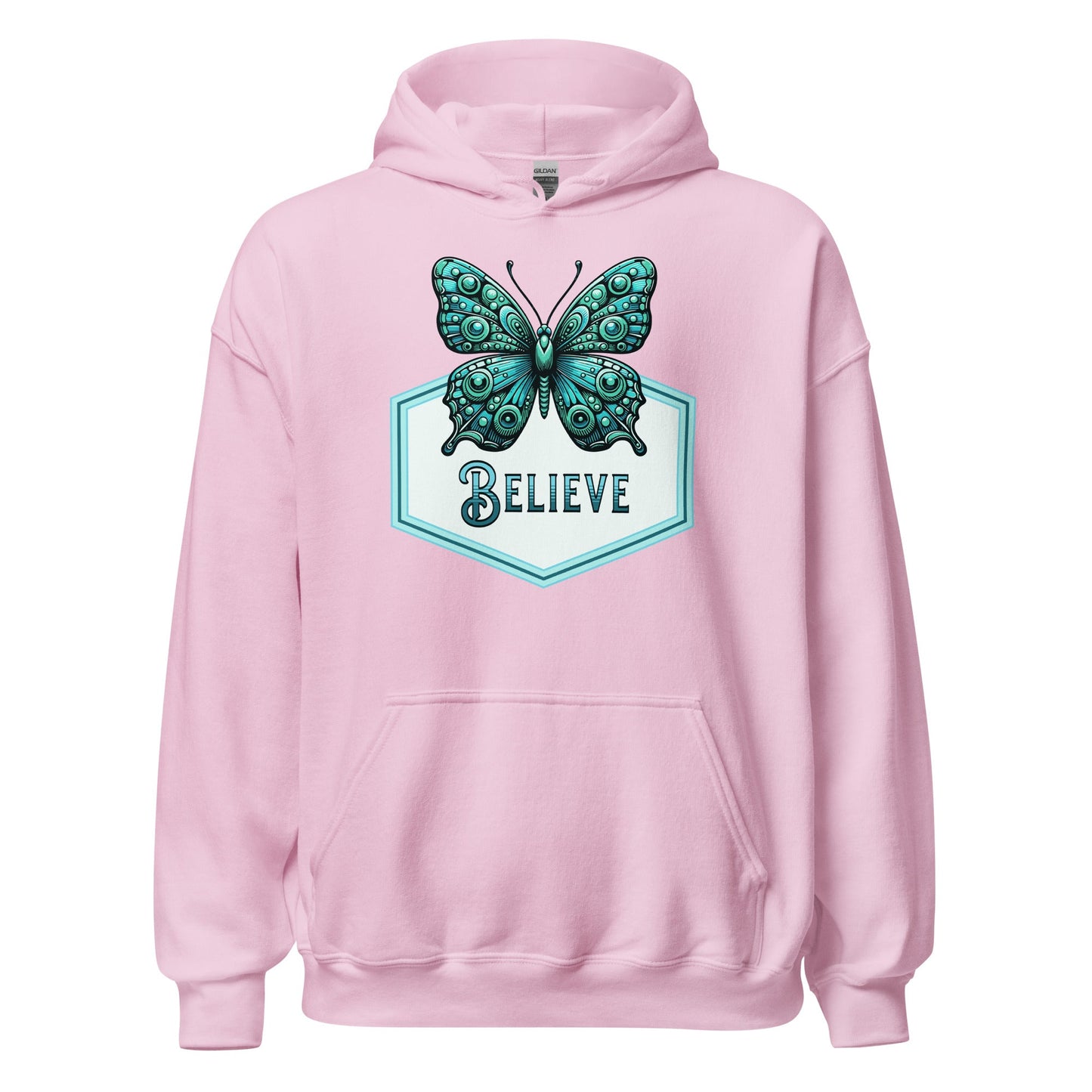 Believe - Butterfly Women's (Unisex) Hoodie - Discovery Co.