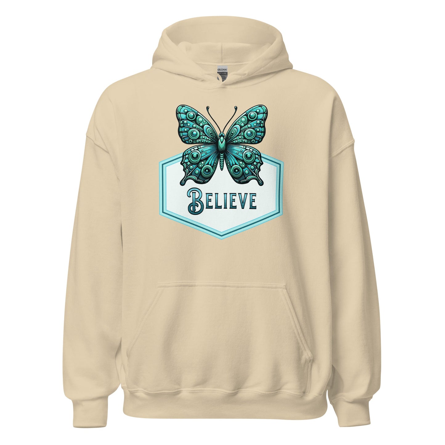 Believe - Butterfly Women's (Unisex) Hoodie - Discovery Co.