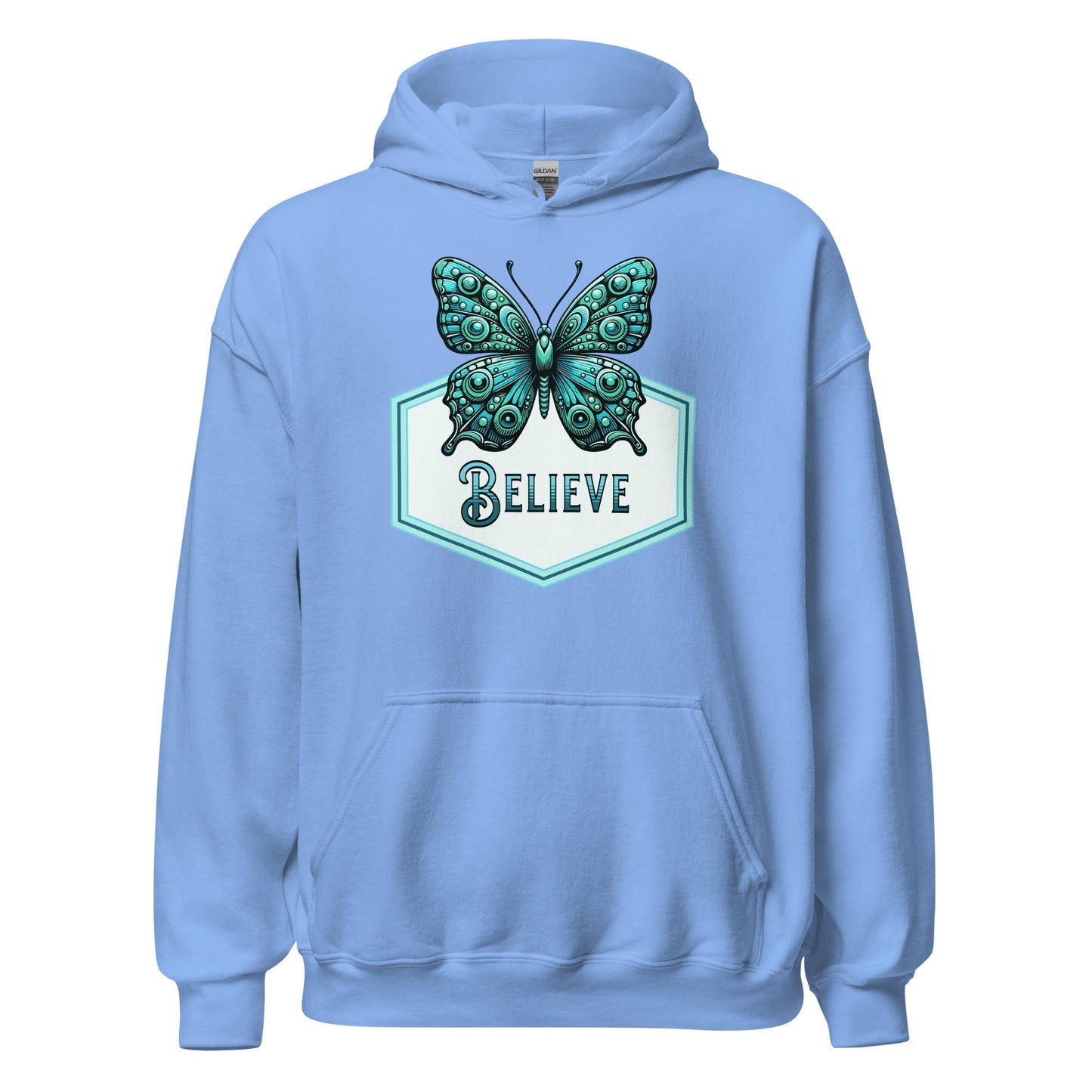 Believe - Butterfly Women's (Unisex) Hoodie - Discovery Co.