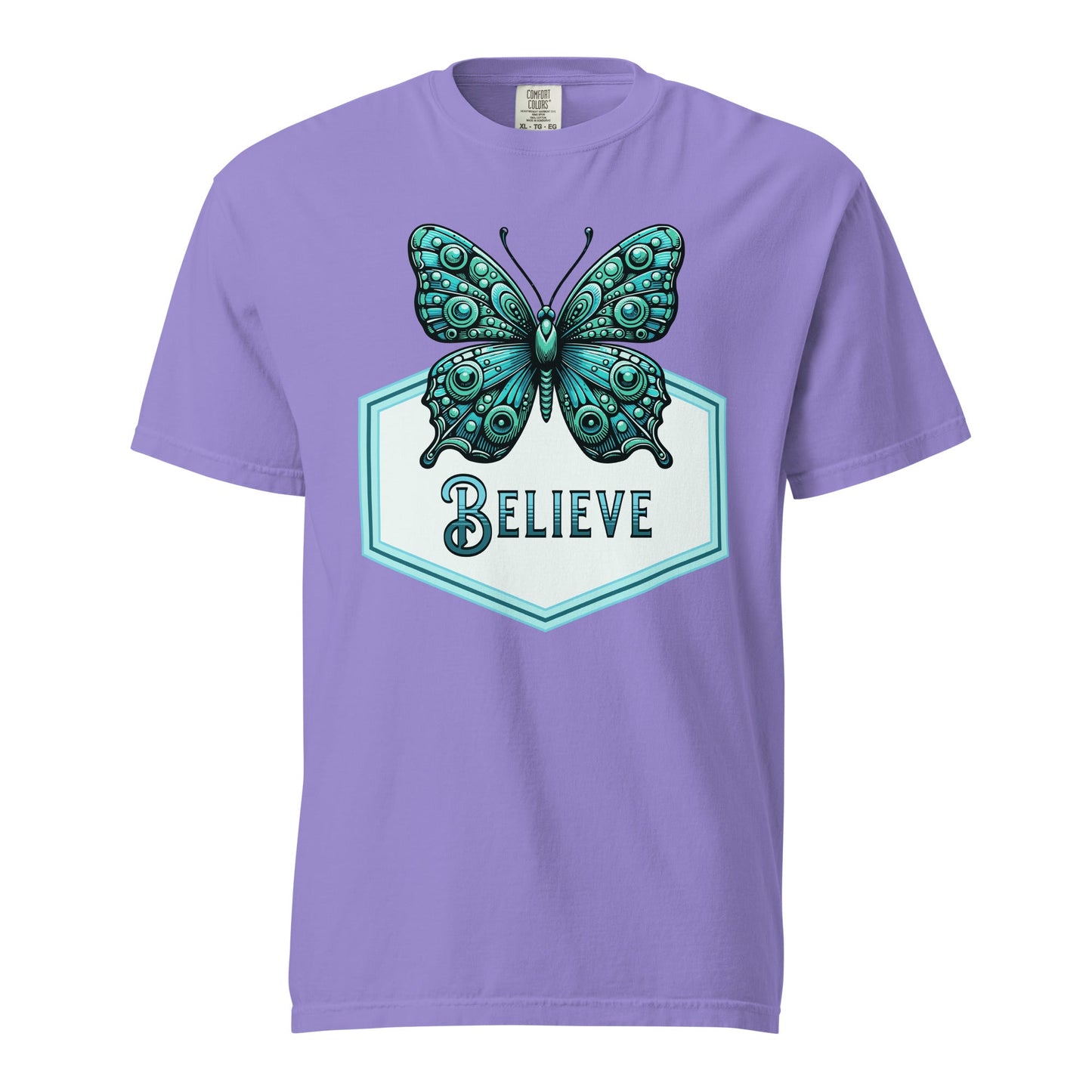 Believe - Butterfly Women's (Unisex) Premium Tee - Women's Shirts - Discovery Co.