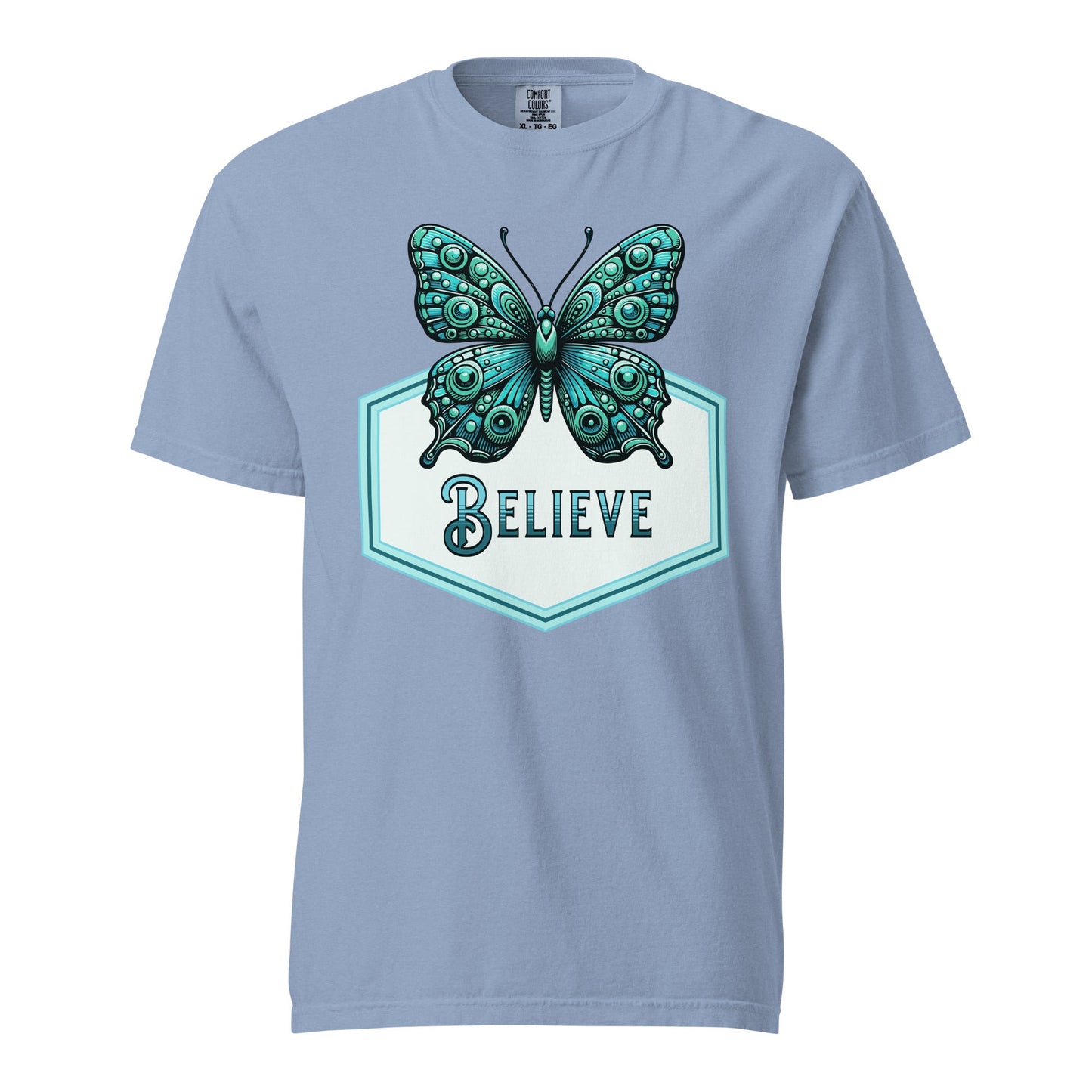 Believe - Butterfly Women's (Unisex) Premium Tee - Women's Shirts - Discovery Co.