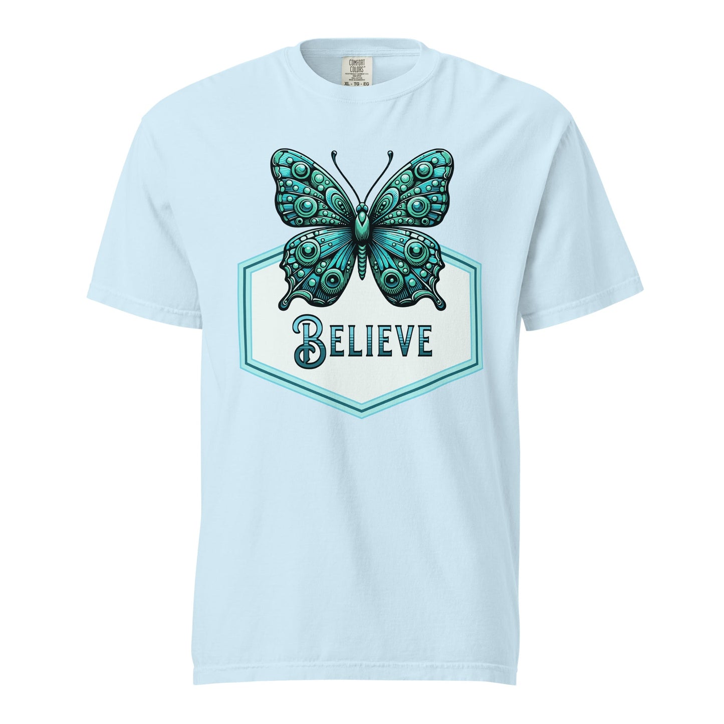 Believe - Butterfly Women's (Unisex) Premium Tee - Women's Shirts - Discovery Co.