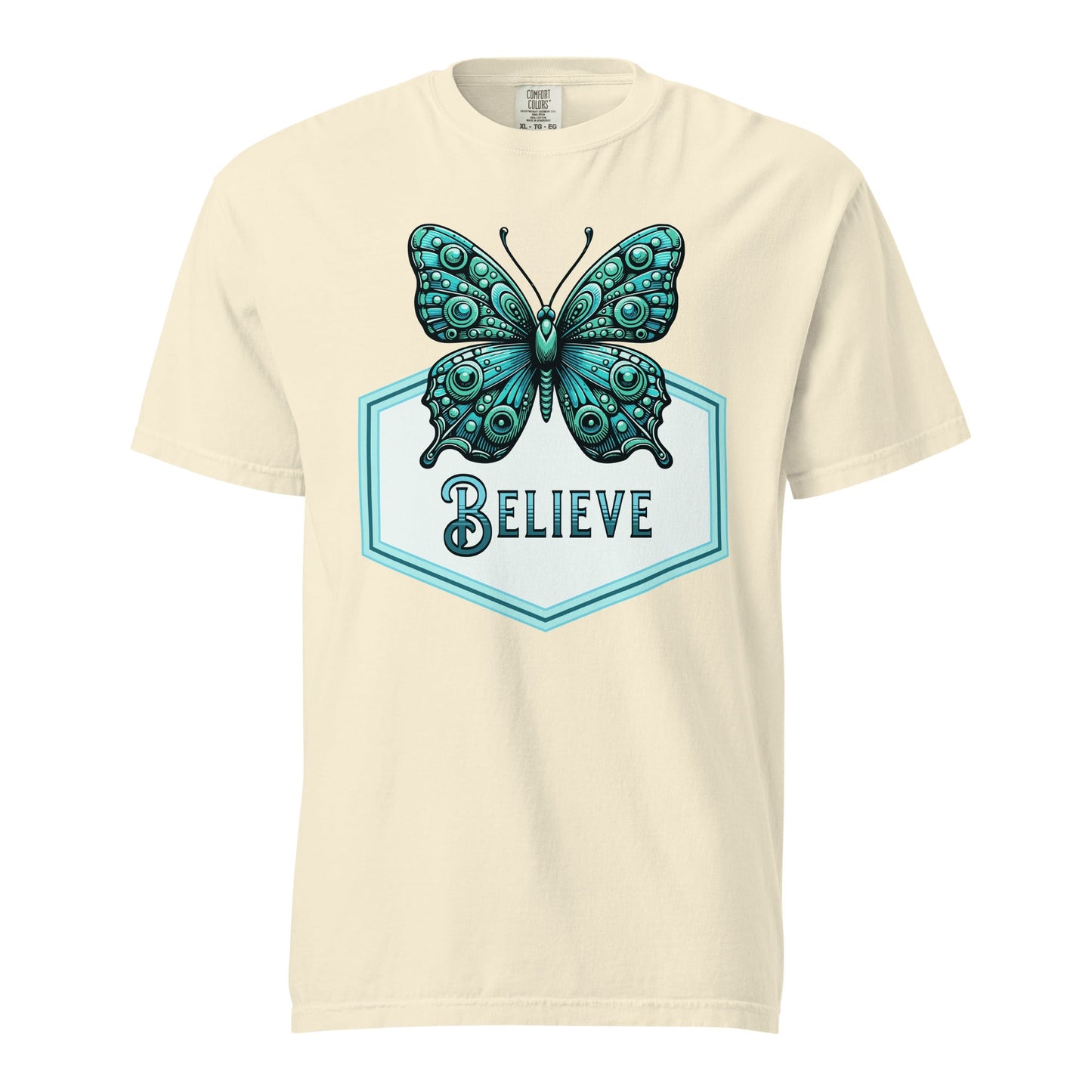 Believe - Butterfly Women's (Unisex) Premium Tee - Women's Shirts - Discovery Co.