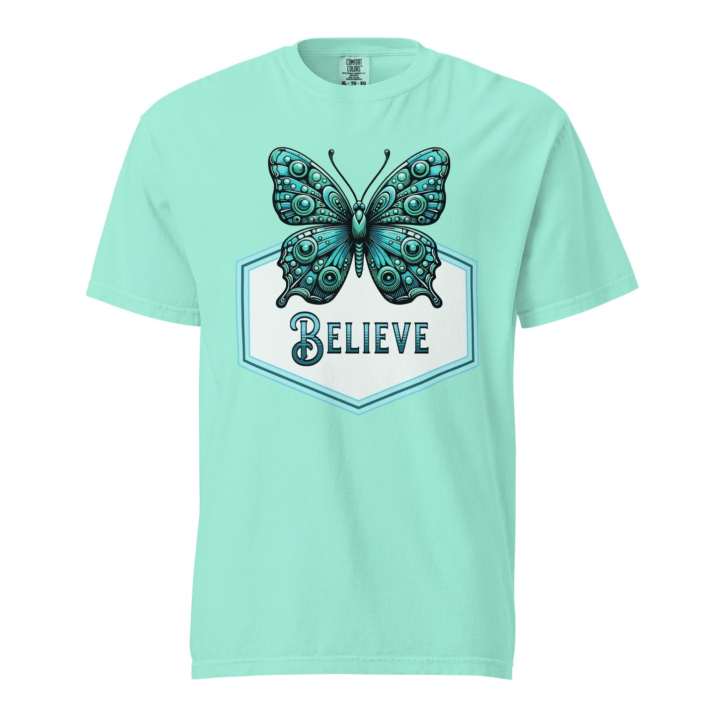 Believe - Butterfly Women's (Unisex) Premium Tee - Women's Shirts - Discovery Co.