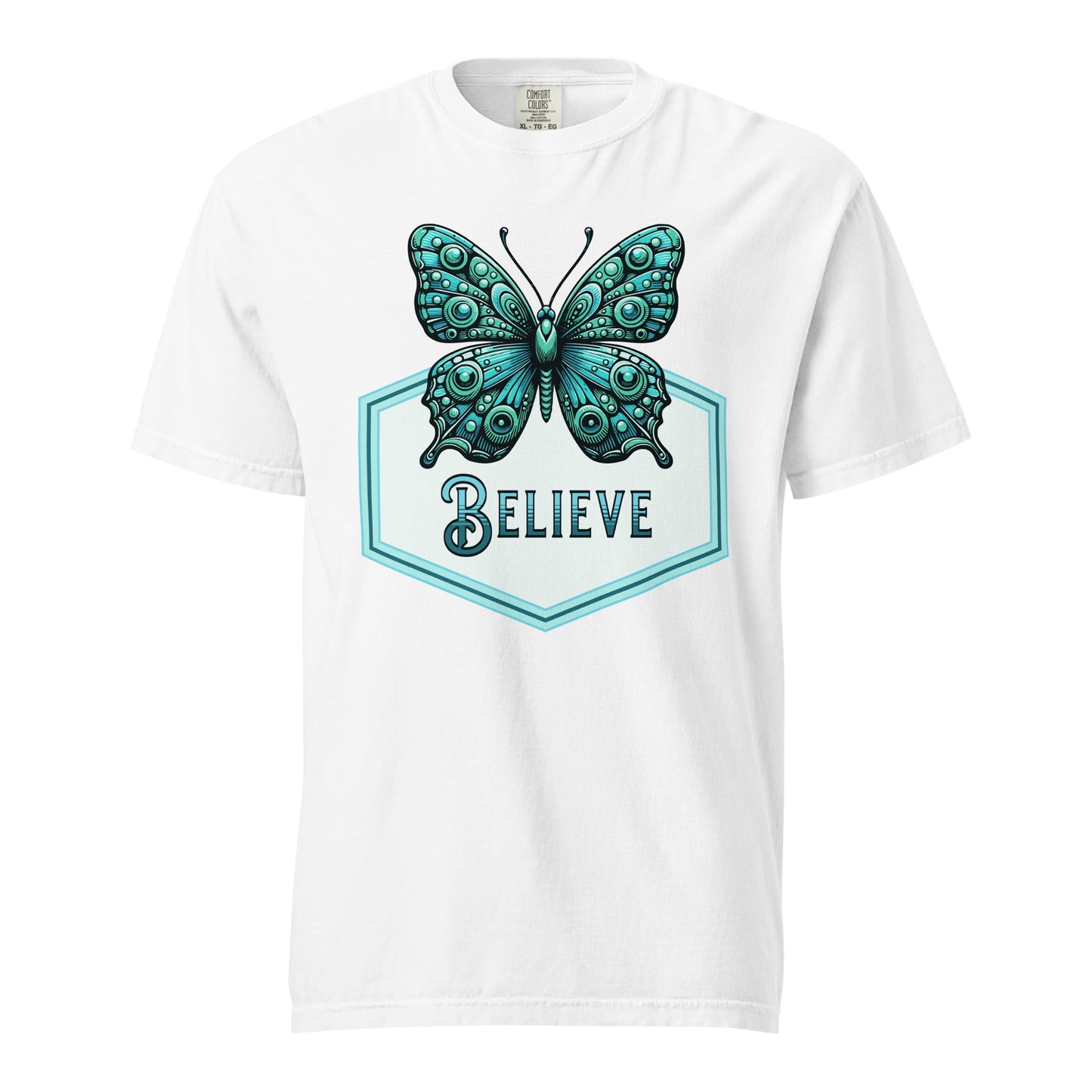 Believe - Butterfly Women's (Unisex) Premium Tee - Women's Shirts - Discovery Co.