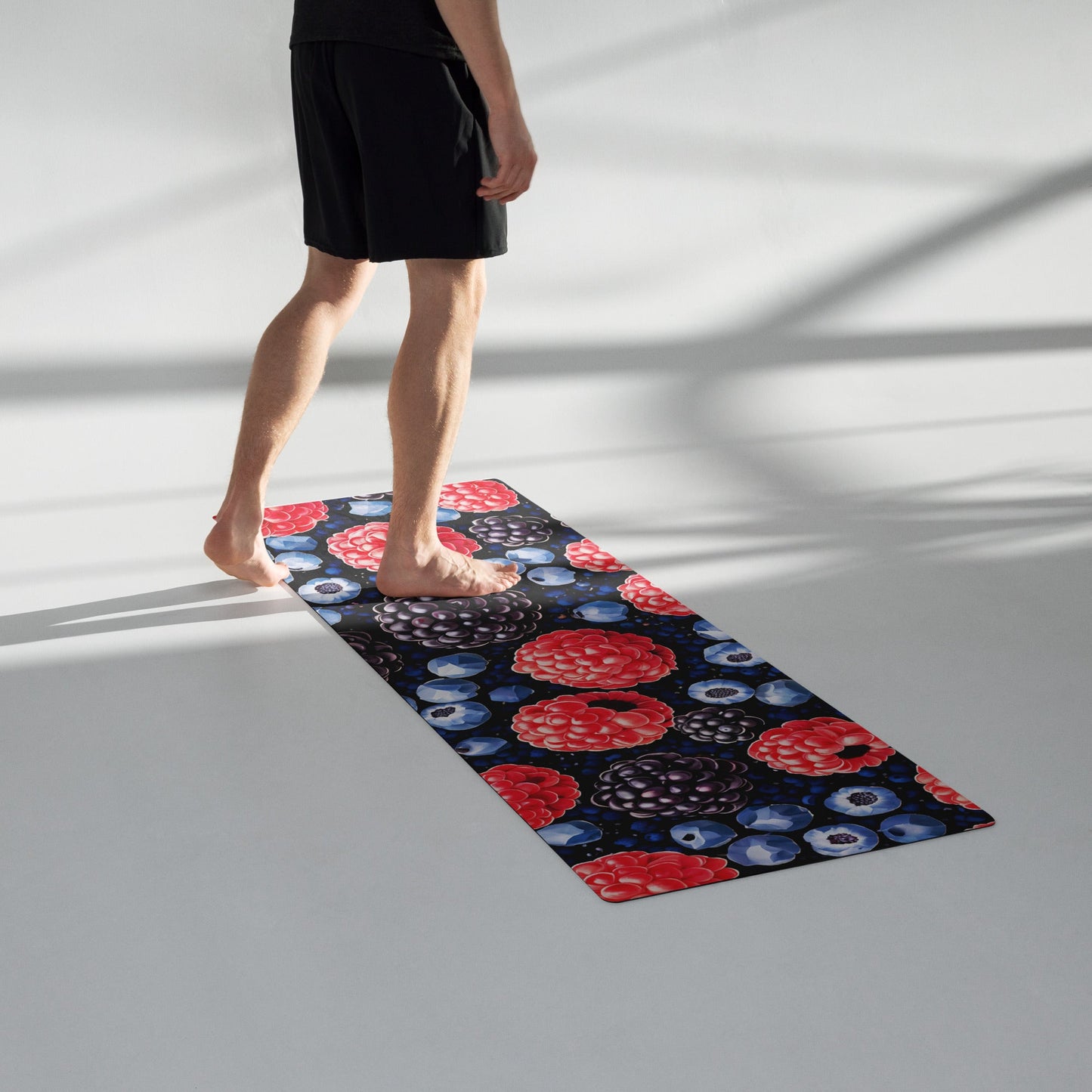 Berries Yoga Mat - Yoga Mat - Discovery Co.