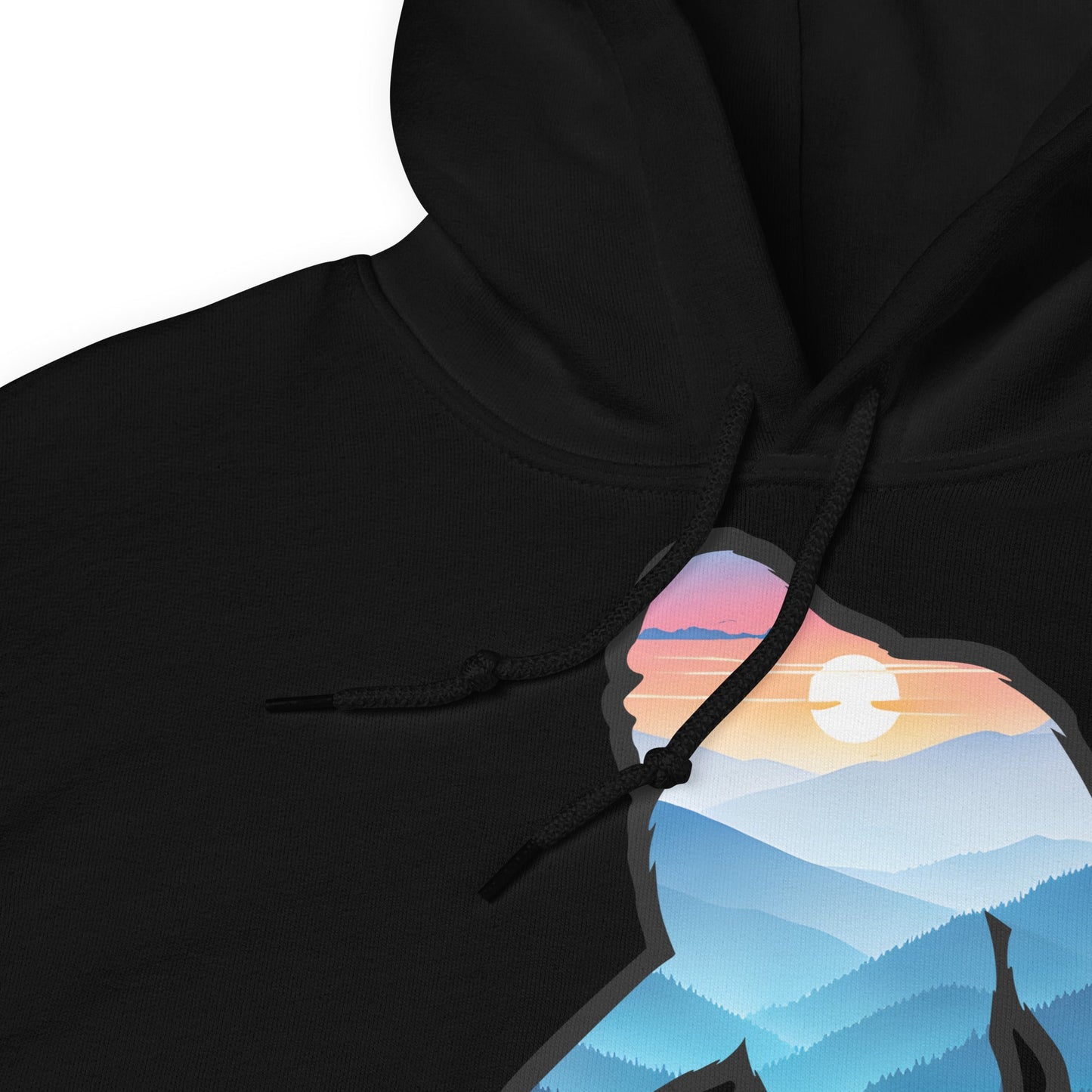 Bigfoot Blue Mountains Men's (Unisex) Hoodie - Hoodies - Discovery Co.