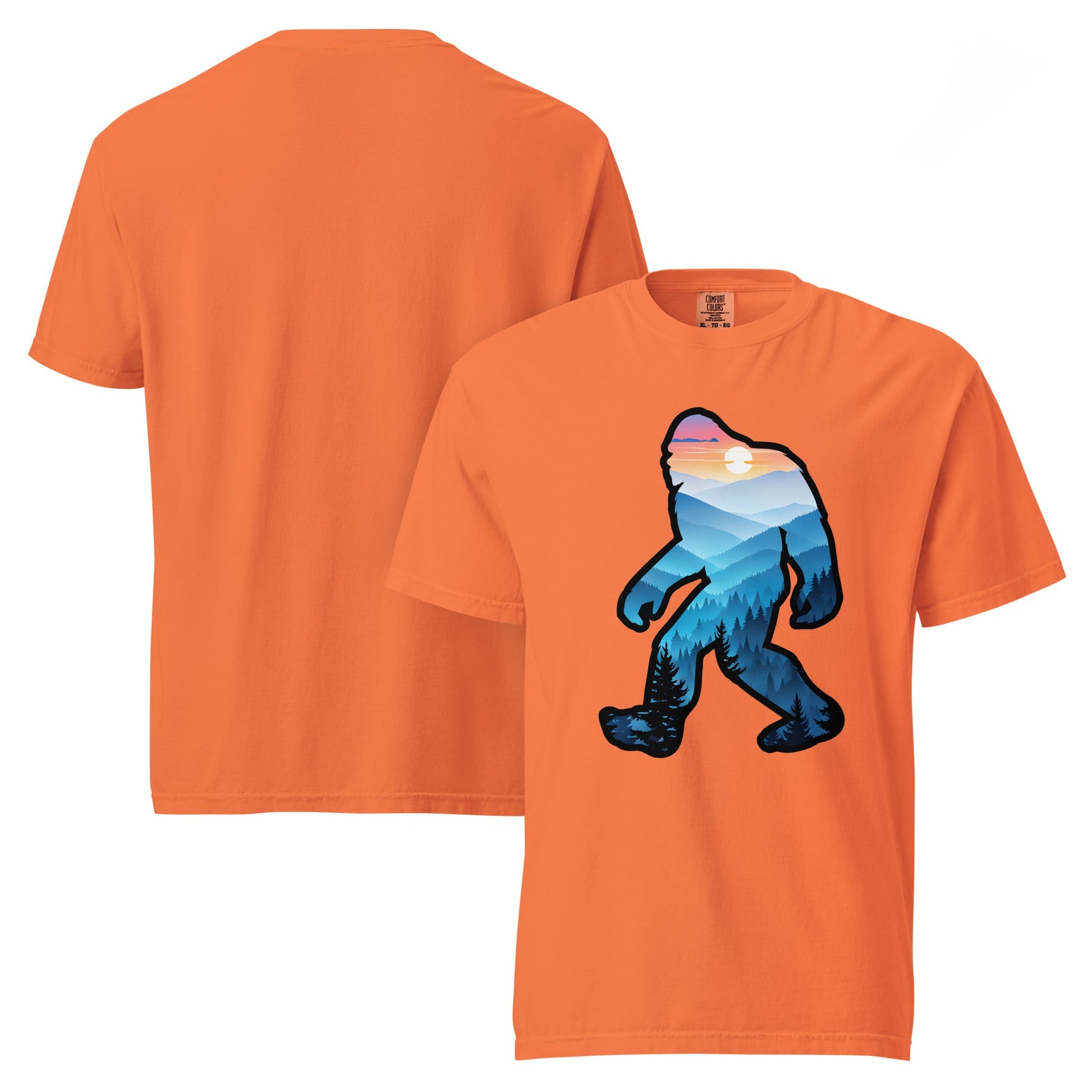 Bigfoot Blue Mountains Men's (Unisex) Premium Tee - Men's Shirts - Discovery Co.