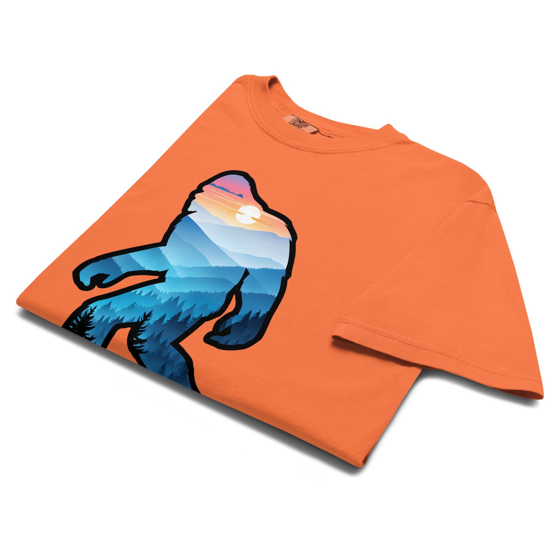 Bigfoot Blue Mountains Men's (Unisex) Premium Tee - Men's Shirts - Discovery Co.