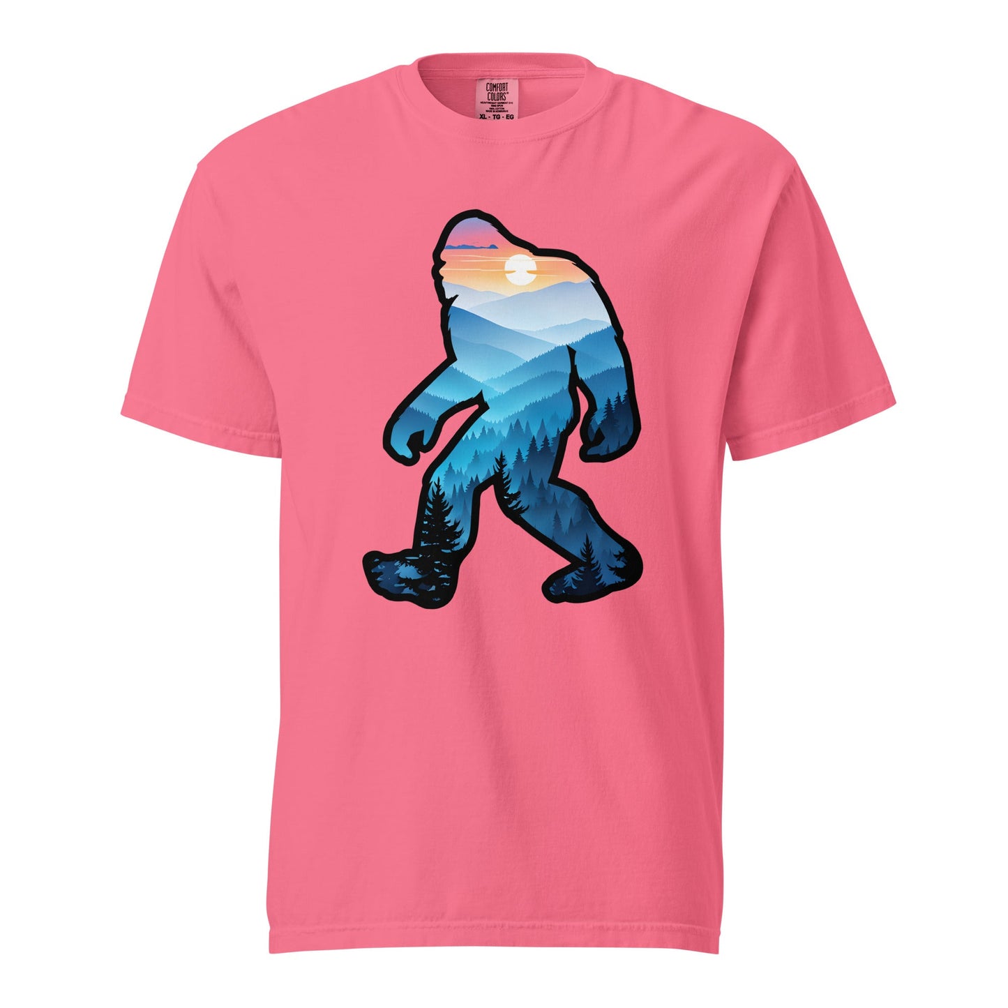 Bigfoot Blue Mountains Women's (Unisex) Premium Tee - Women's Shirts - Discovery Co.