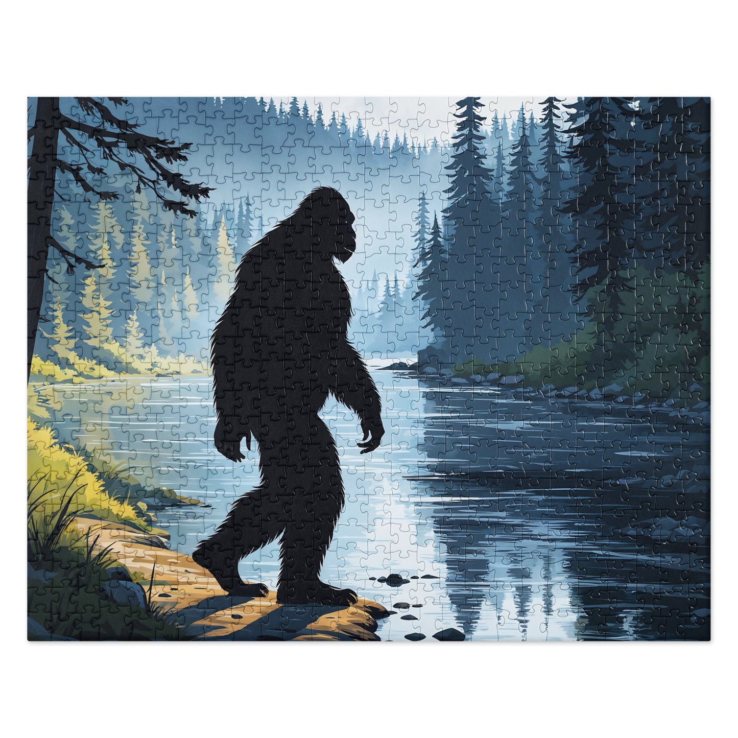 Bigfoot By The River Jigsaw Puzzle - Puzzle - Discovery Co.