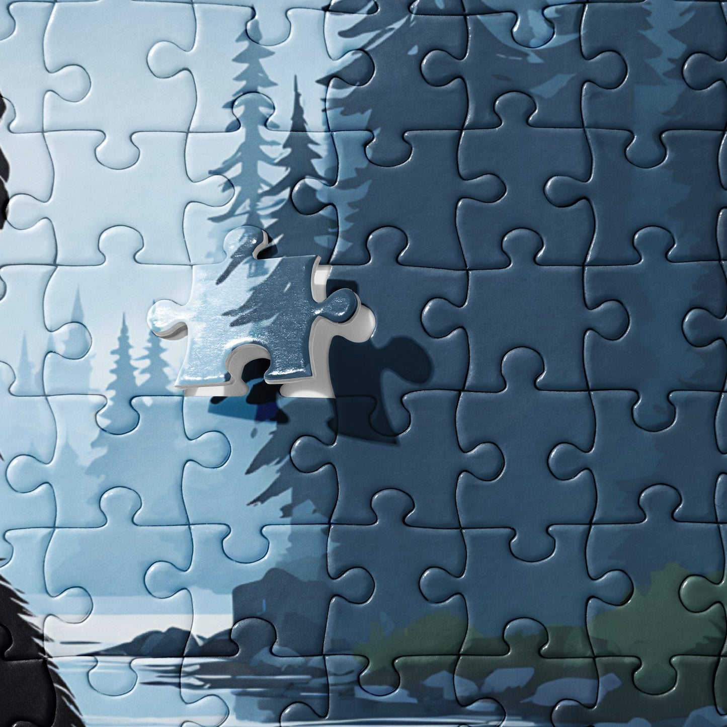 Bigfoot By The River Jigsaw Puzzle - Puzzle - Discovery Co.