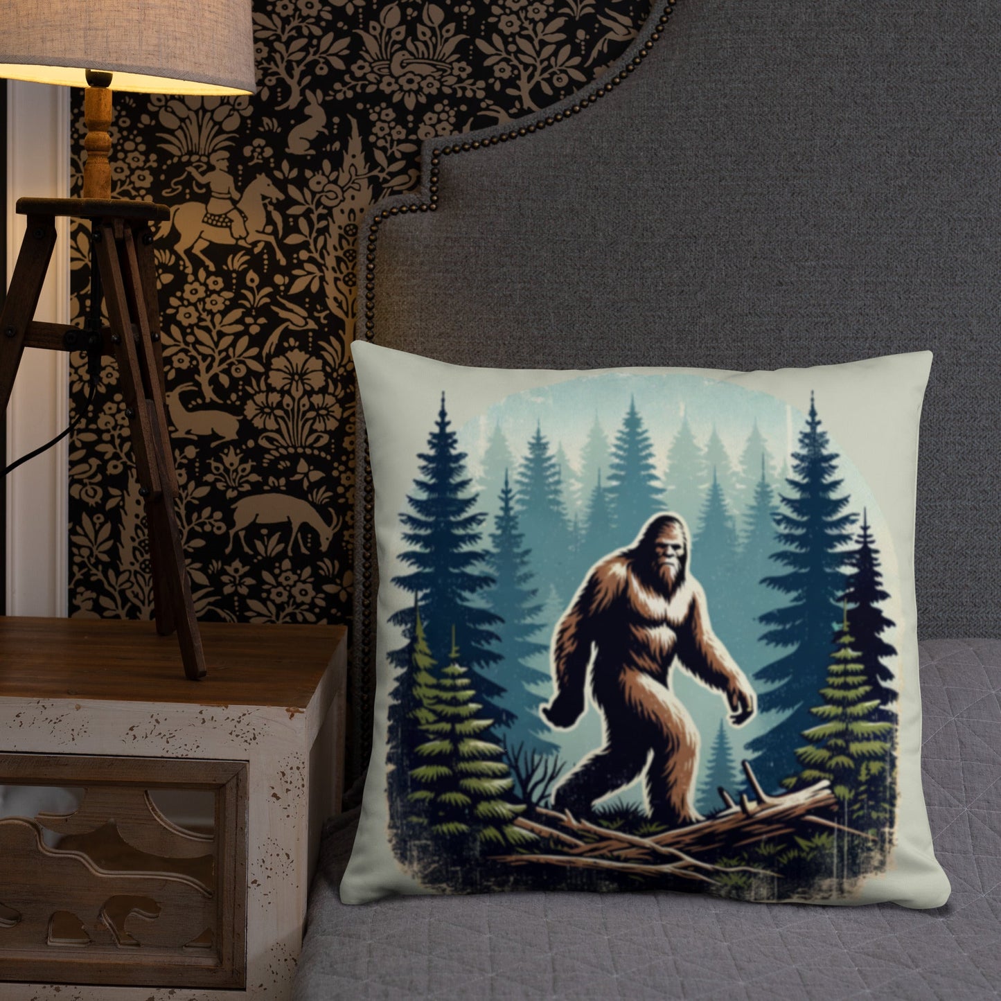 Bigfoot Forest Basic Pillow - Pillows - Discovery Co.