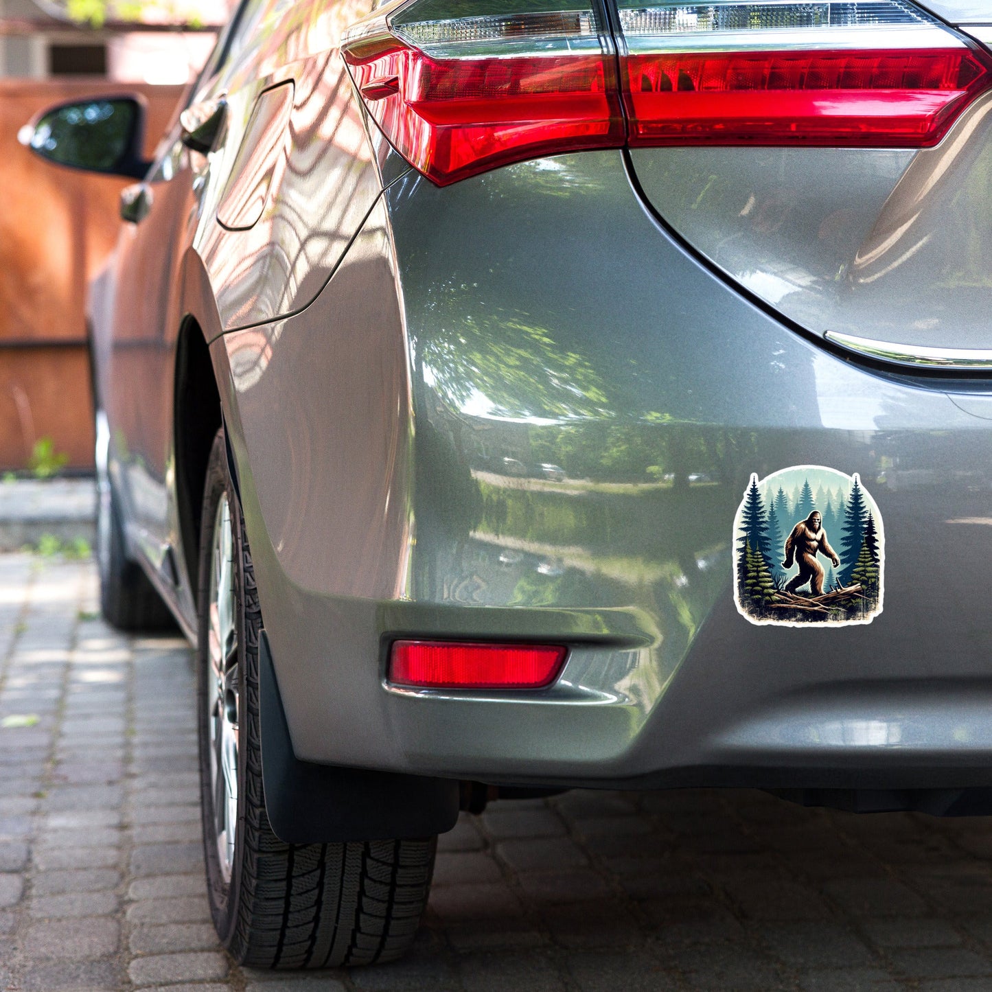 Bigfoot Forest Bubble - Free Stickers - Stickers - Discovery Co.