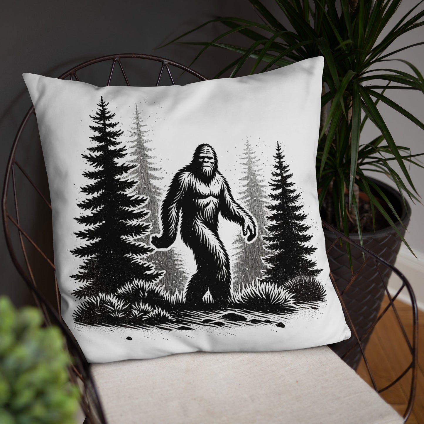 Bigfoot Forest II Basic Pillow - Pillows - Discovery Co.