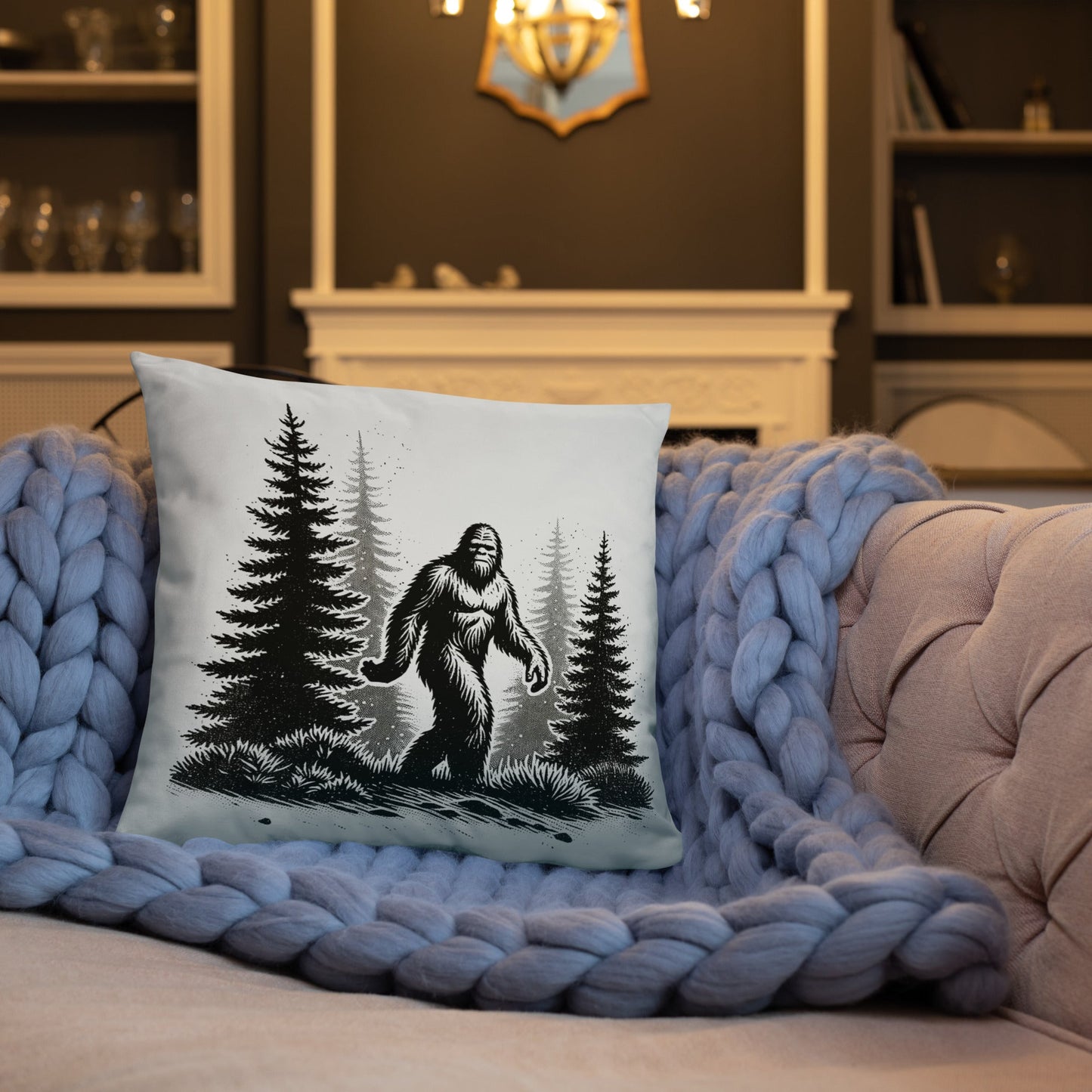Bigfoot Forest II Basic Pillow - Pillows - Discovery Co.