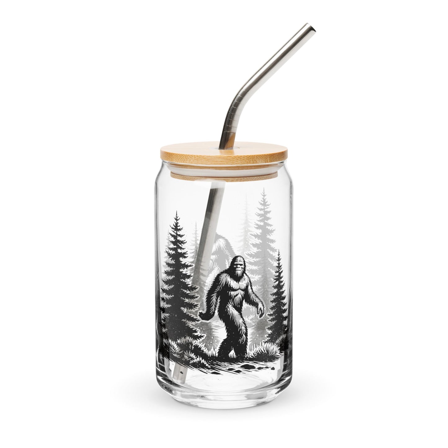 Bigfoot Forest II Can - Shaped Glass - Can - Shaped Glass - Discovery Co.
