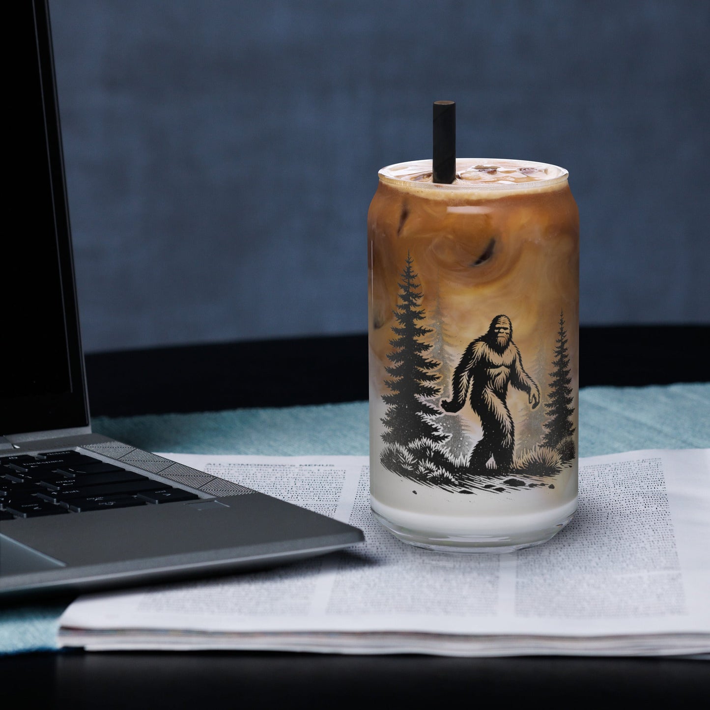 Bigfoot Forest II Can - Shaped Glass - Can - Shaped Glass - Discovery Co.