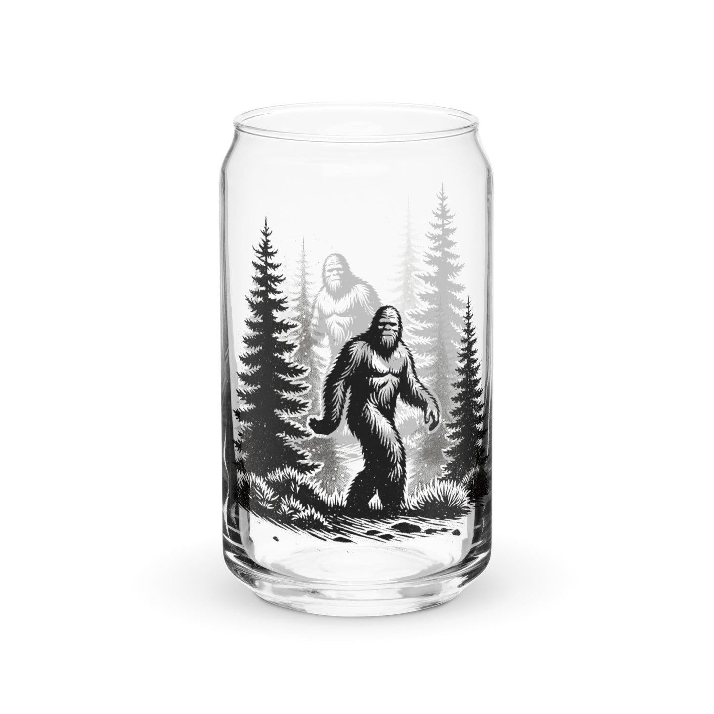 Bigfoot Forest II Can - Shaped Glass - Can - Shaped Glass - Discovery Co.