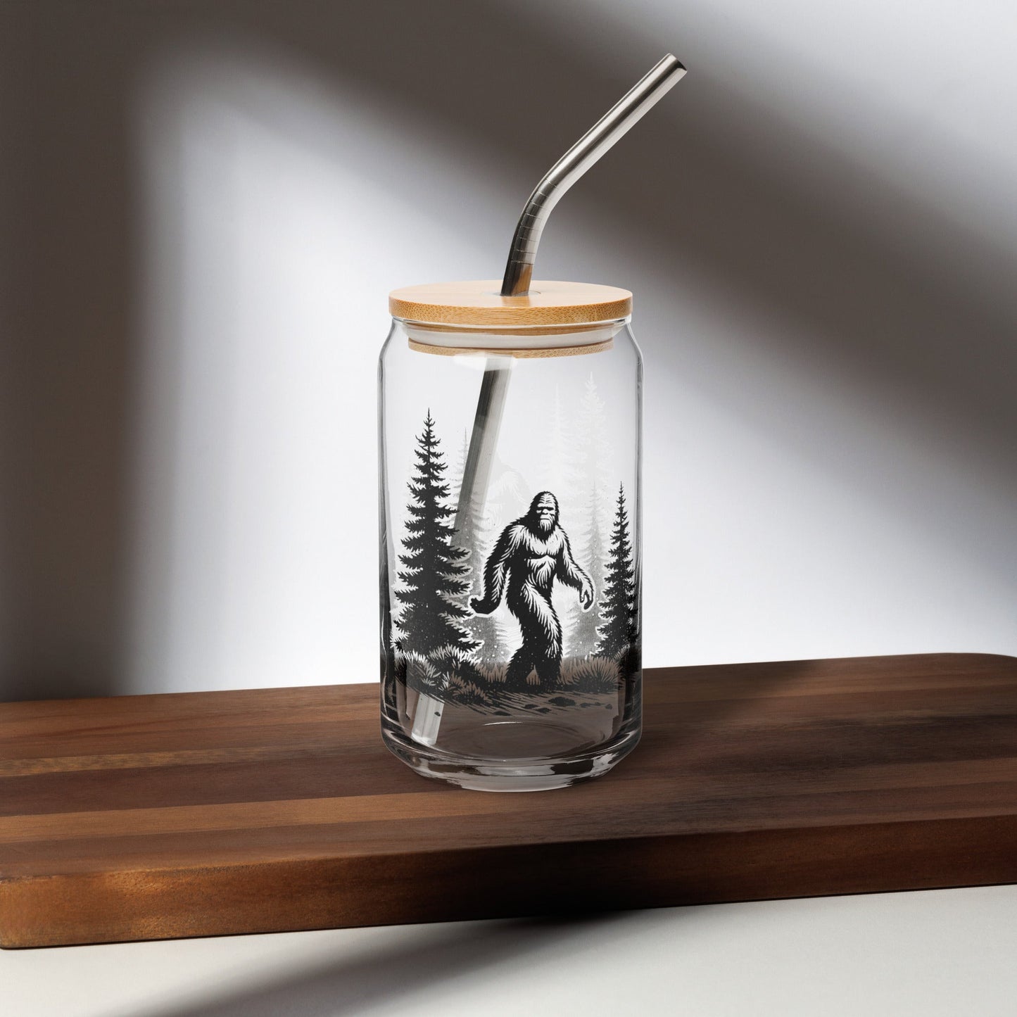 Bigfoot Forest II Can - Shaped Glass - Can - Shaped Glass - Discovery Co.