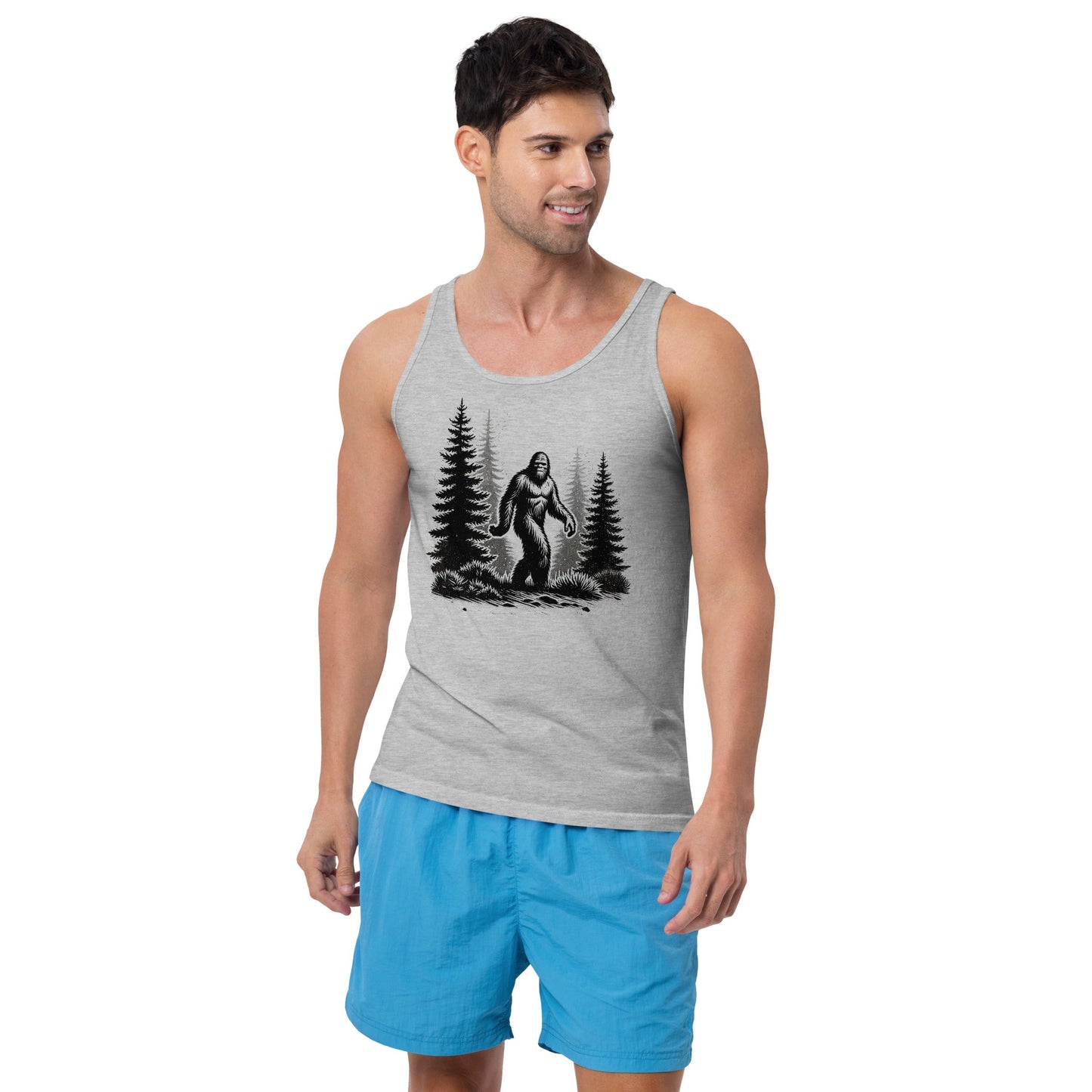 Bigfoot Forest II Men's Tank Top - Men's Shirts - Discovery Co.