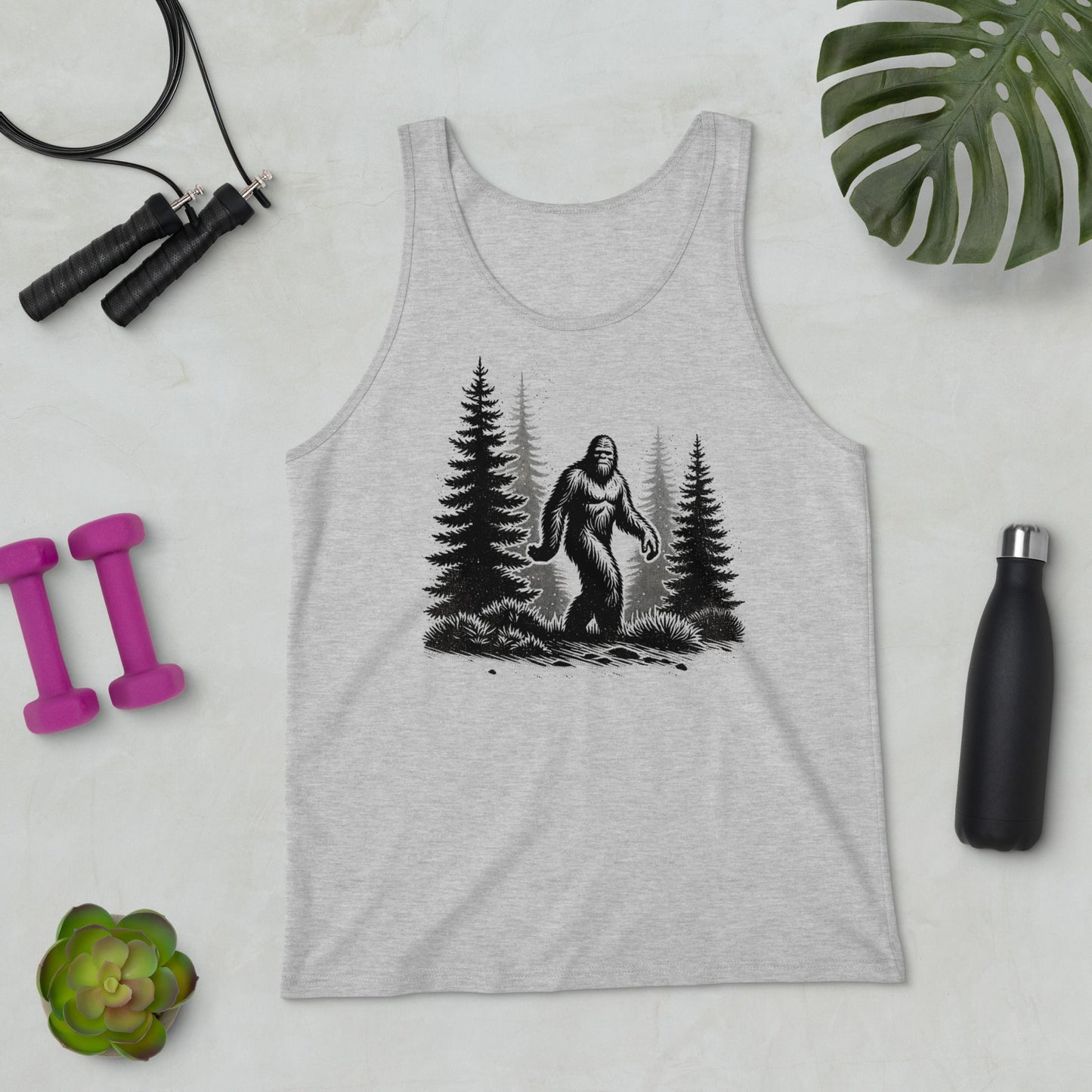 Bigfoot Forest II Men's Tank Top - Men's Shirts - Discovery Co.