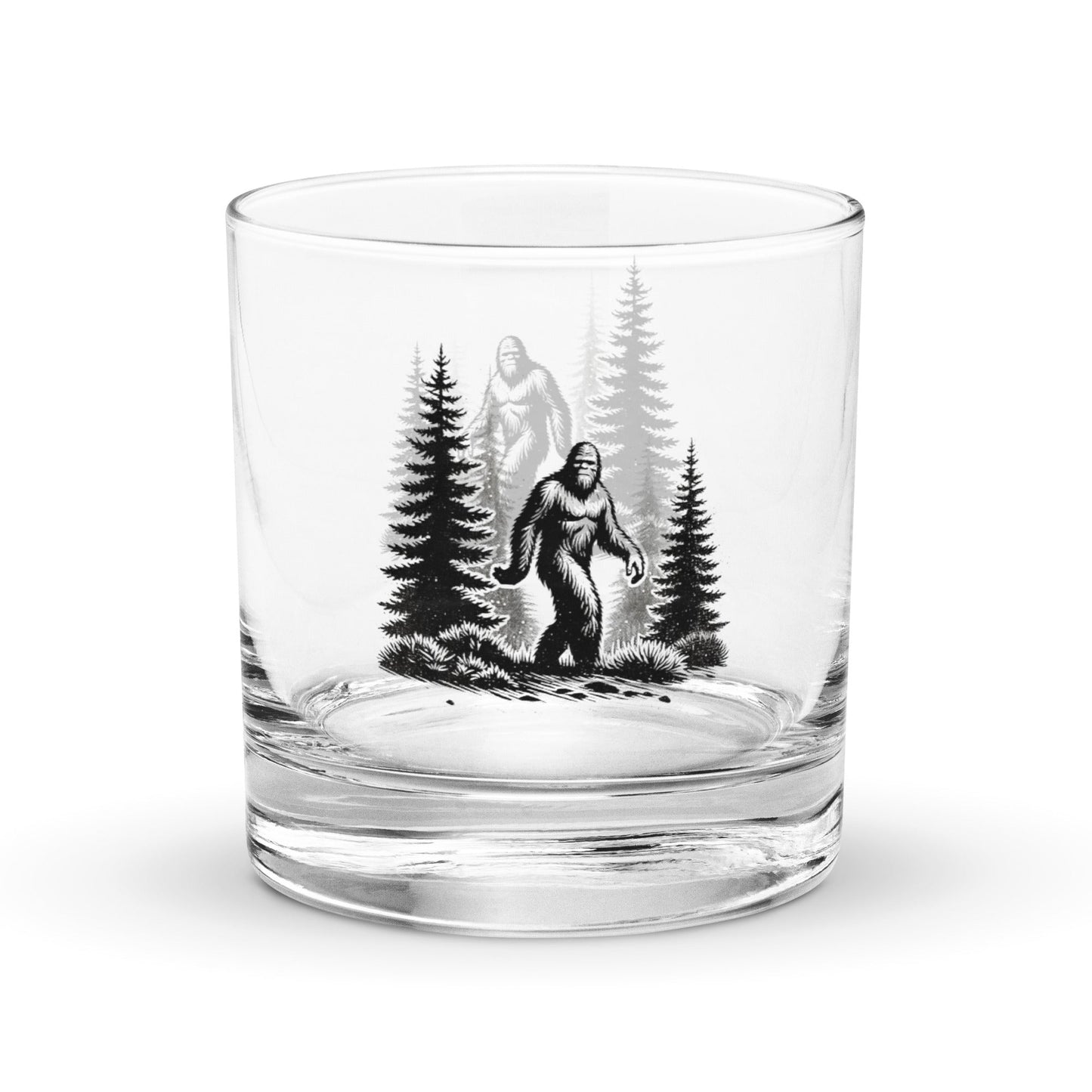 Bigfoot Forest II Rocks Glass - Rocks Glass - Discovery Co.
