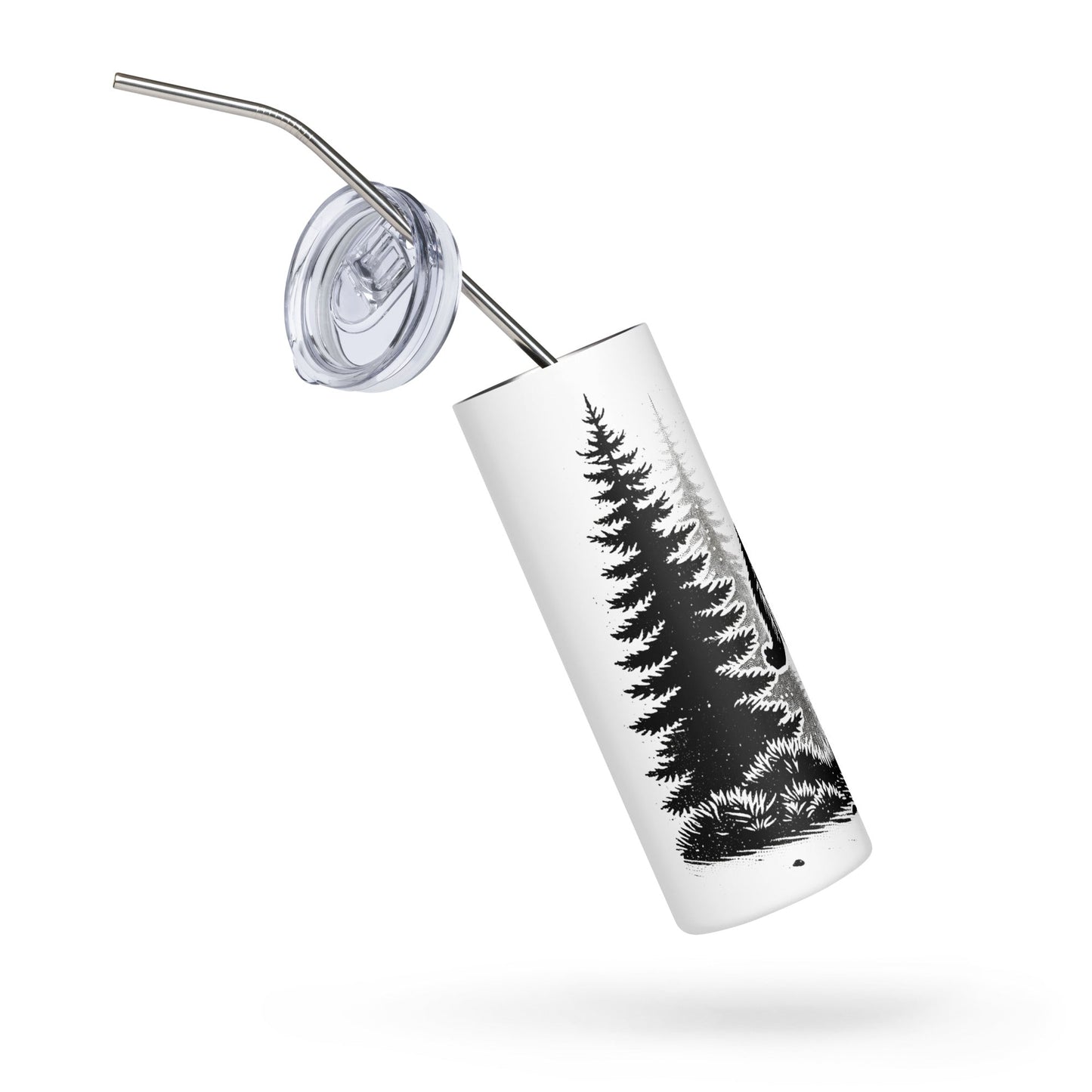 Bigfoot Forest II Stainless Steel Tumbler - Steel Tumbler - Discovery Co.