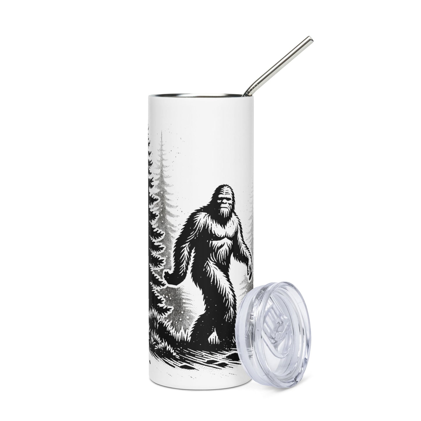 Bigfoot Forest II Stainless Steel Tumbler - Steel Tumbler - Discovery Co.