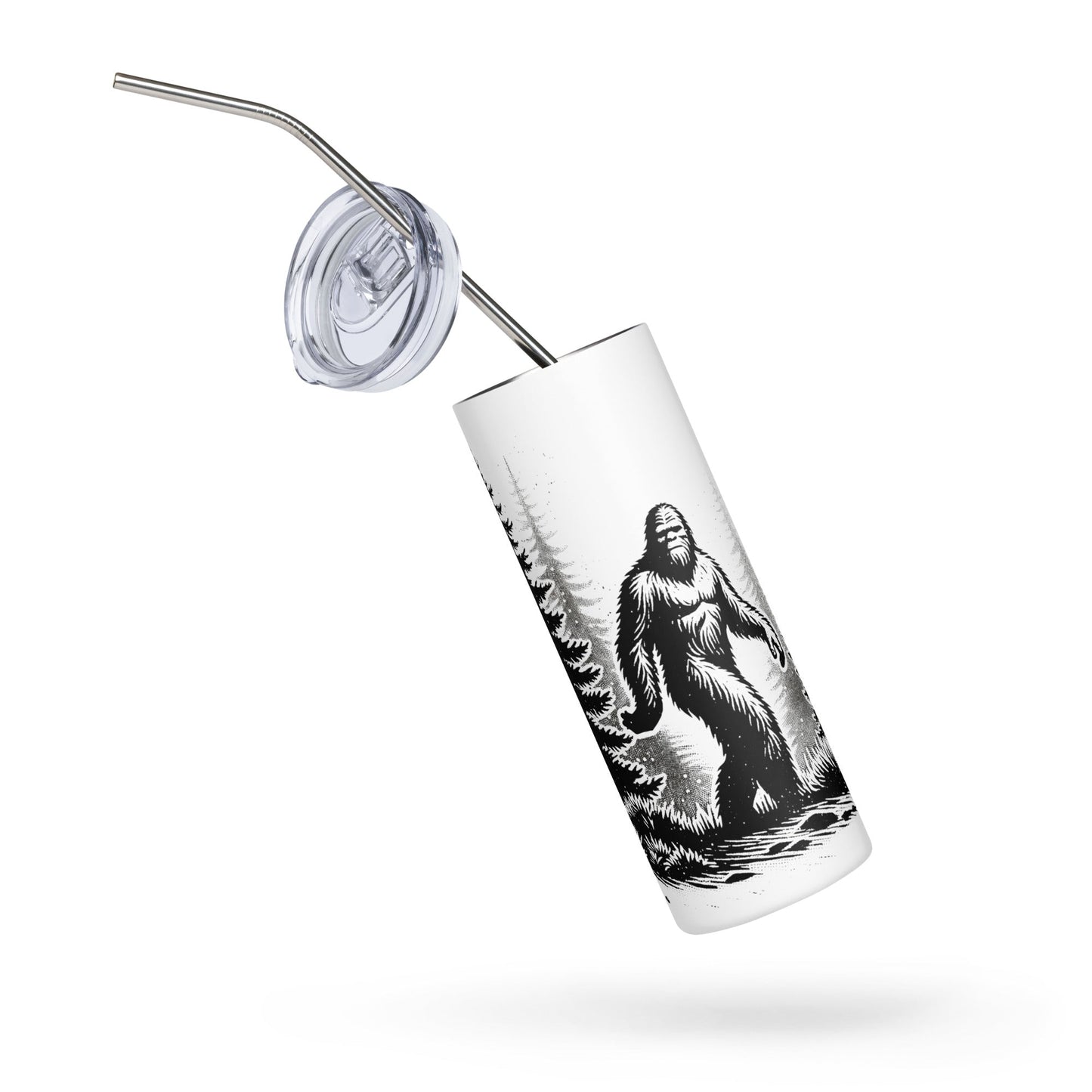 Bigfoot Forest II Stainless Steel Tumbler - Steel Tumbler - Discovery Co.