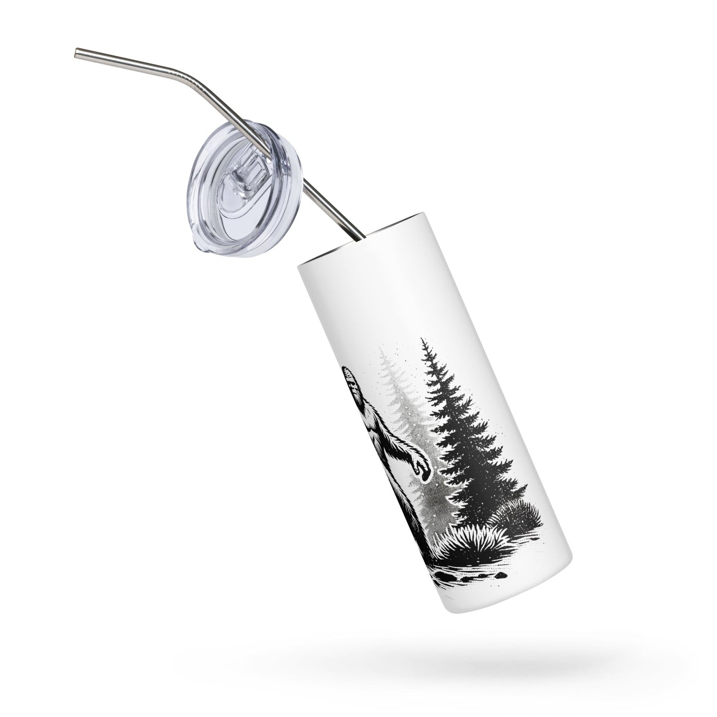 Bigfoot Forest II Stainless Steel Tumbler - Steel Tumbler - Discovery Co.