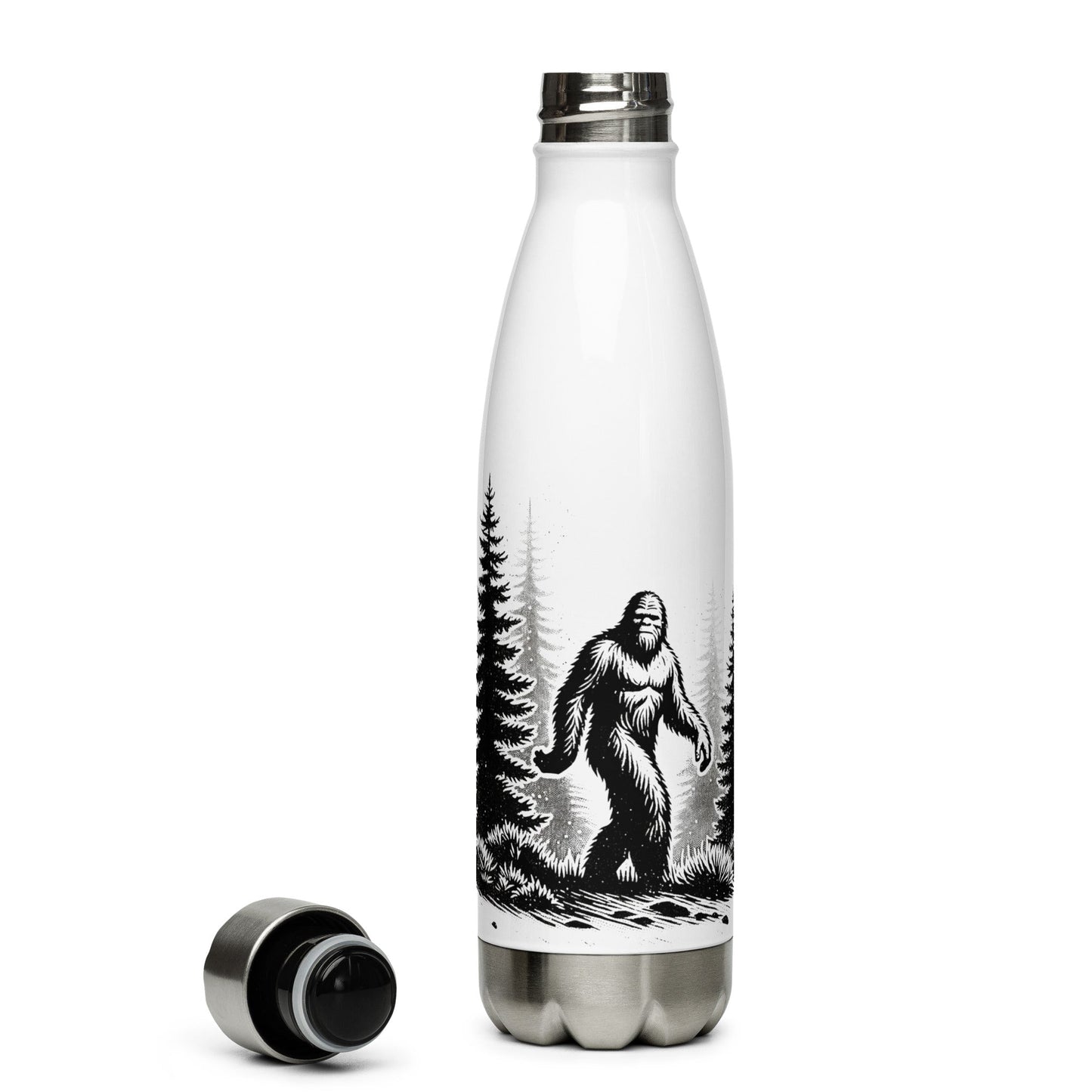 Bigfoot Forest II Stainless Steel Water Bottle - Stainless Steel Water Bottle - Discovery Co.