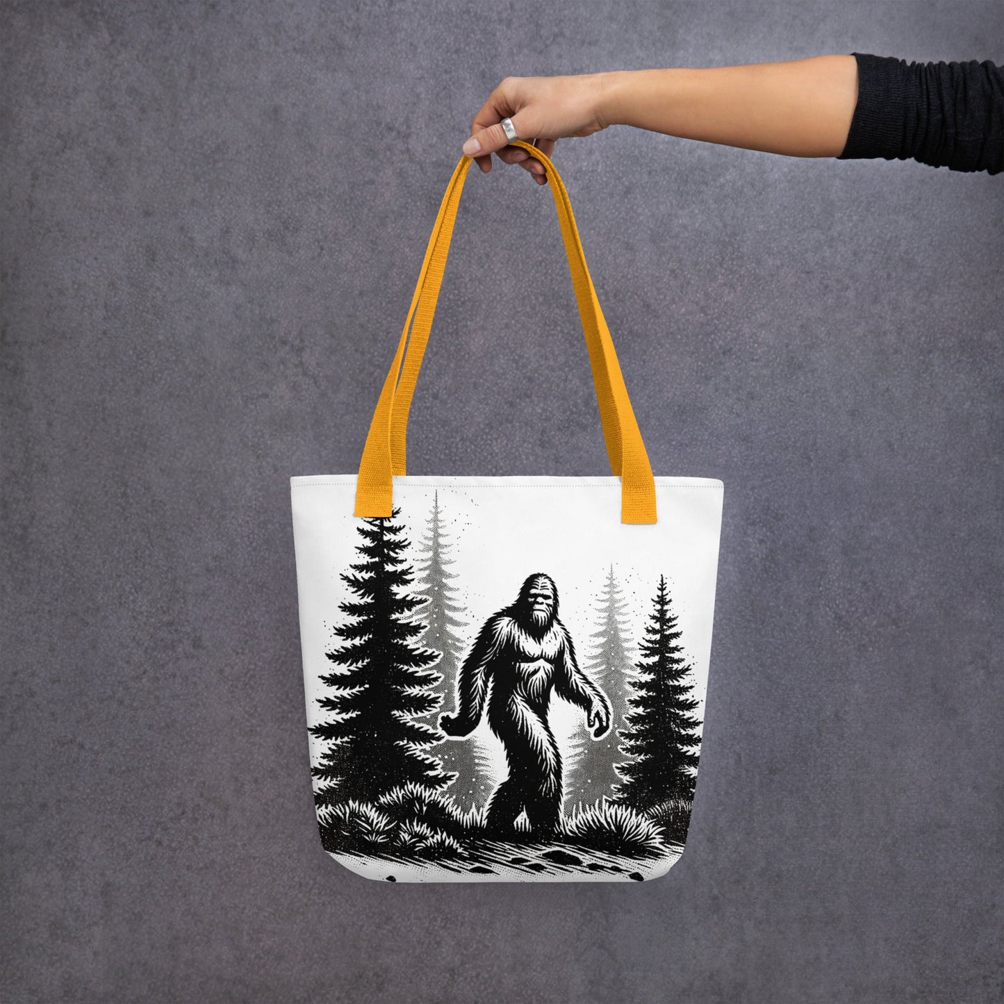 Bigfoot Forest II Tote Bag - Tote Bags - Discovery Co.
