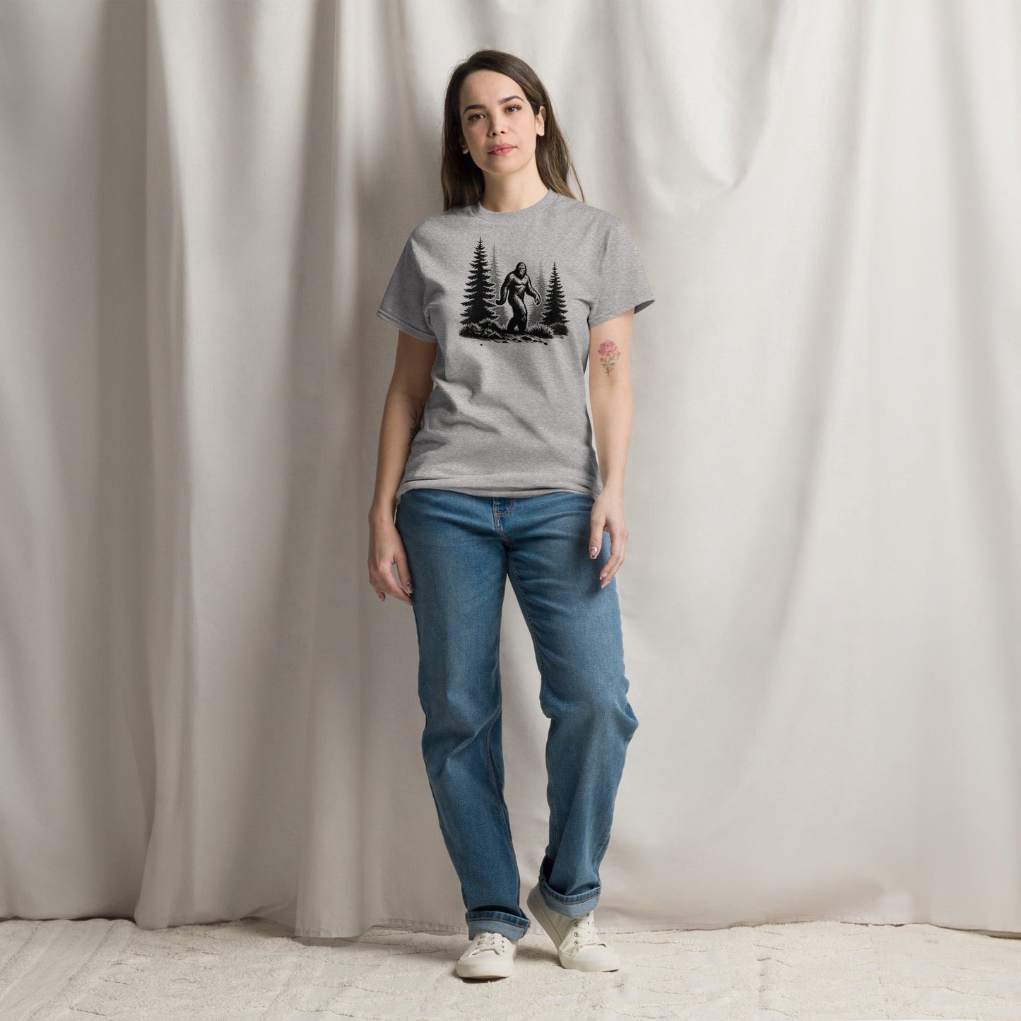 Bigfoot Forest II Women's (Unisex) Classic Tee - Women's Shirts - Discovery Co.