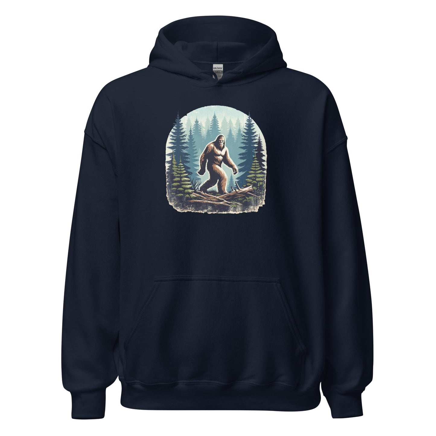 Bigfoot Forest Men's (Unisex) Hoodie - Hoodies - Discovery Co.