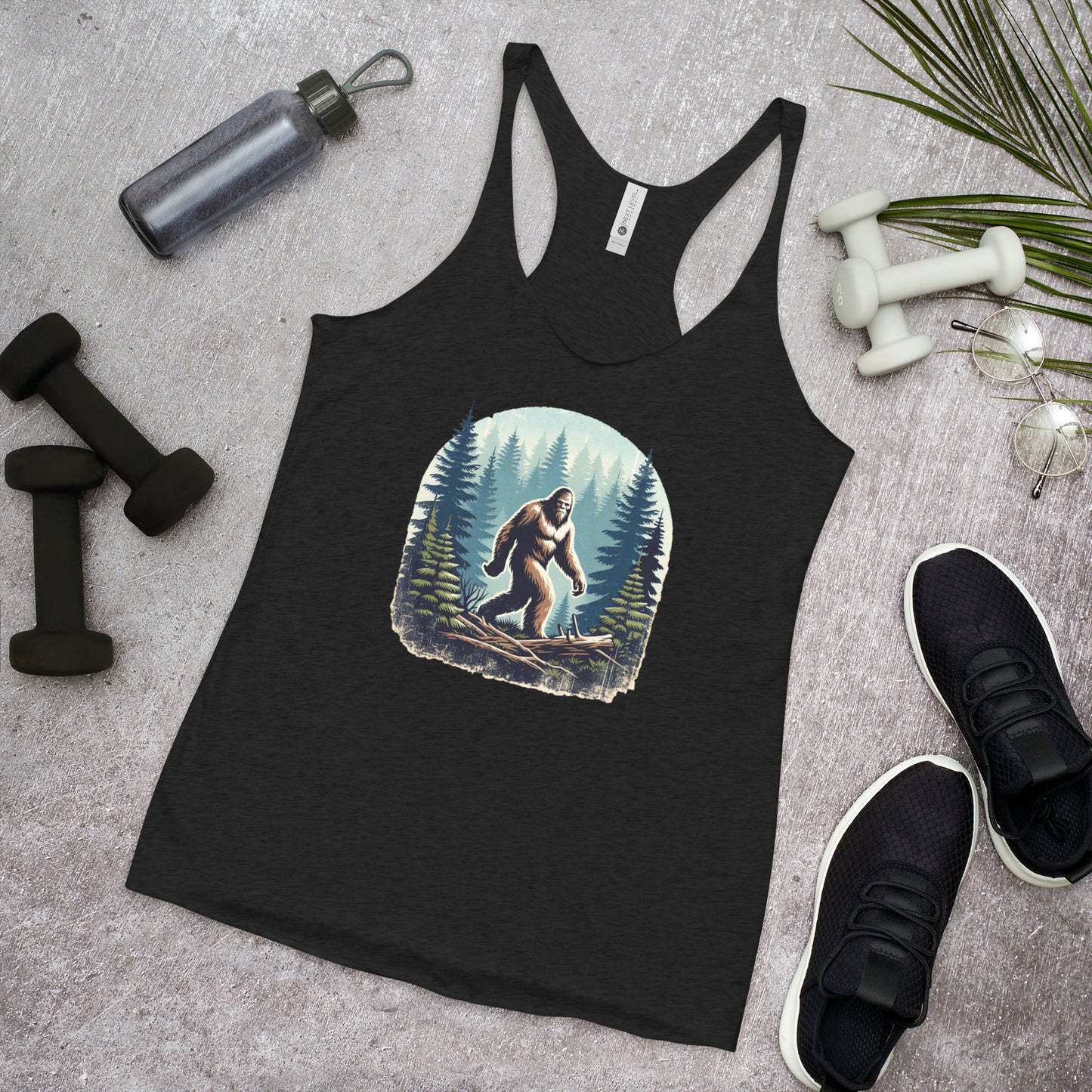 Bigfoot Forest Women's Racerback Tank - Women's Shirts - Discovery Co.