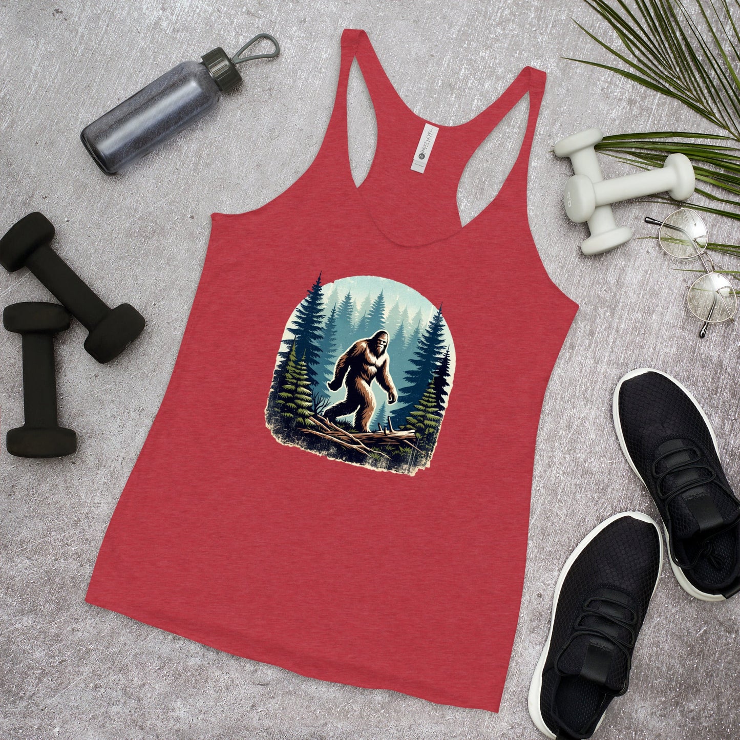 Bigfoot Forest Women's Racerback Tank - Women's Shirts - Discovery Co.