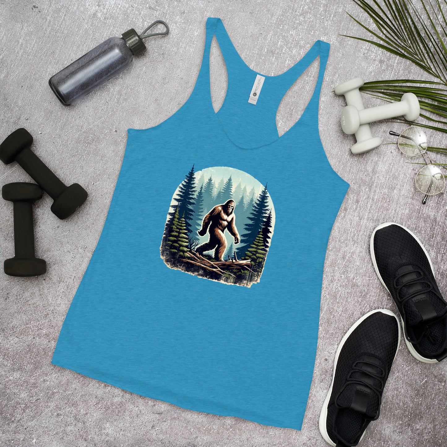 Bigfoot Forest Women's Racerback Tank - Women's Shirts - Discovery Co.