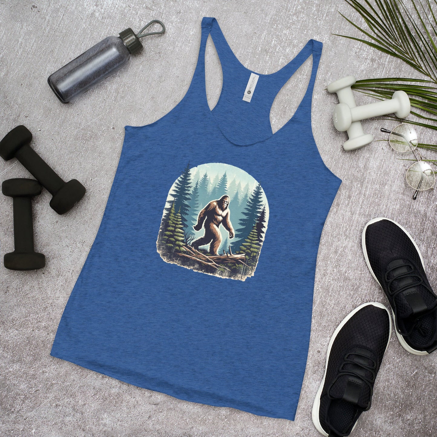 Bigfoot Forest Women's Racerback Tank - Women's Shirts - Discovery Co.
