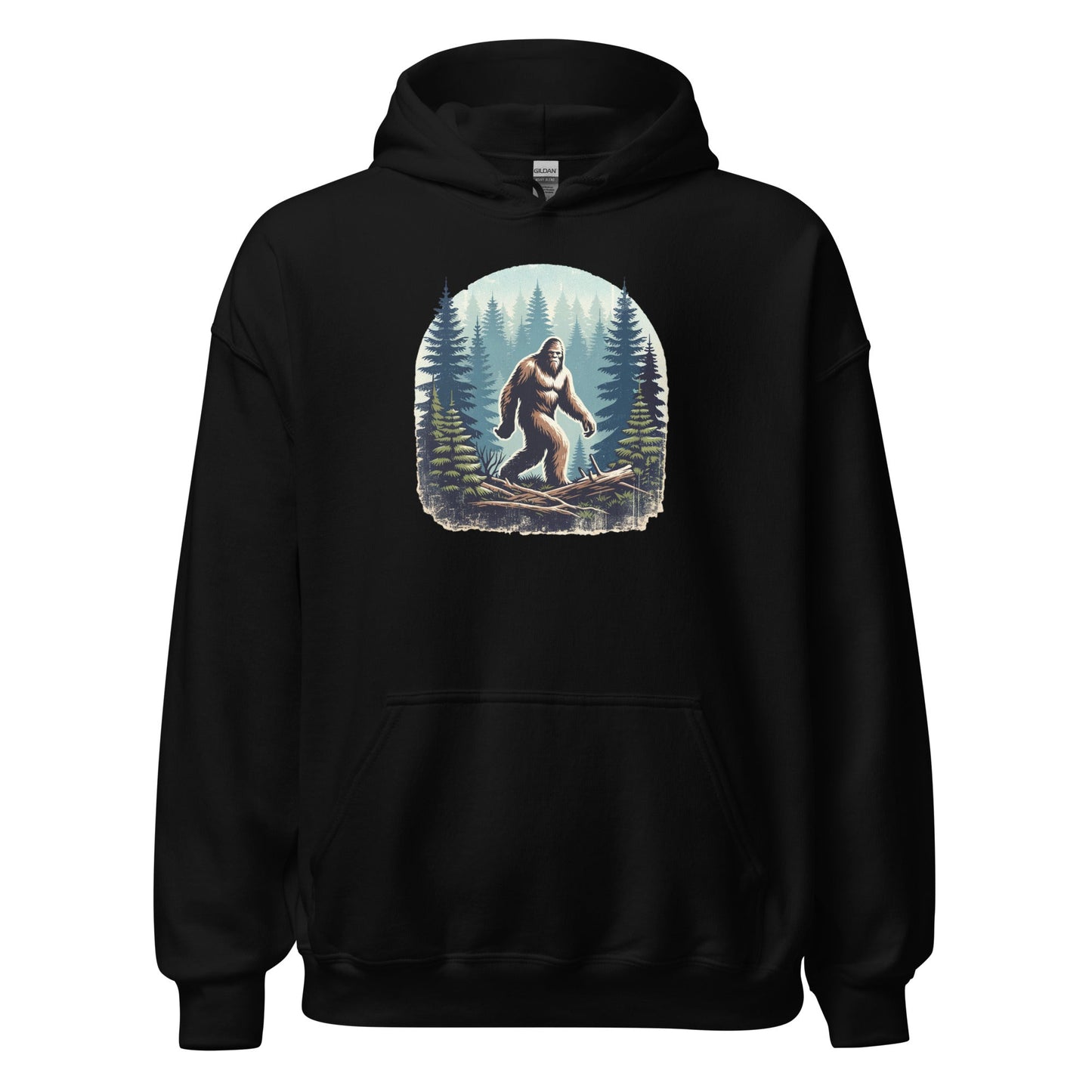 Bigfoot Forest Women's (Unisex) Hoodie - Hoodies - Discovery Co.