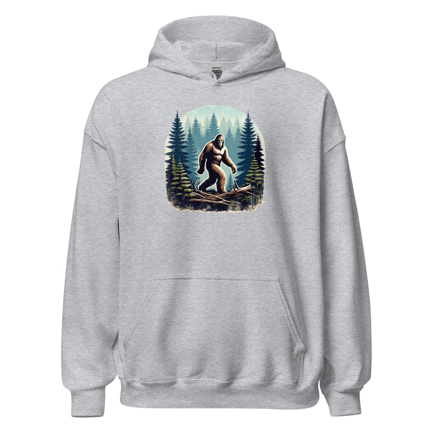 Bigfoot Forest Women's (Unisex) Hoodie - Hoodies - Discovery Co.