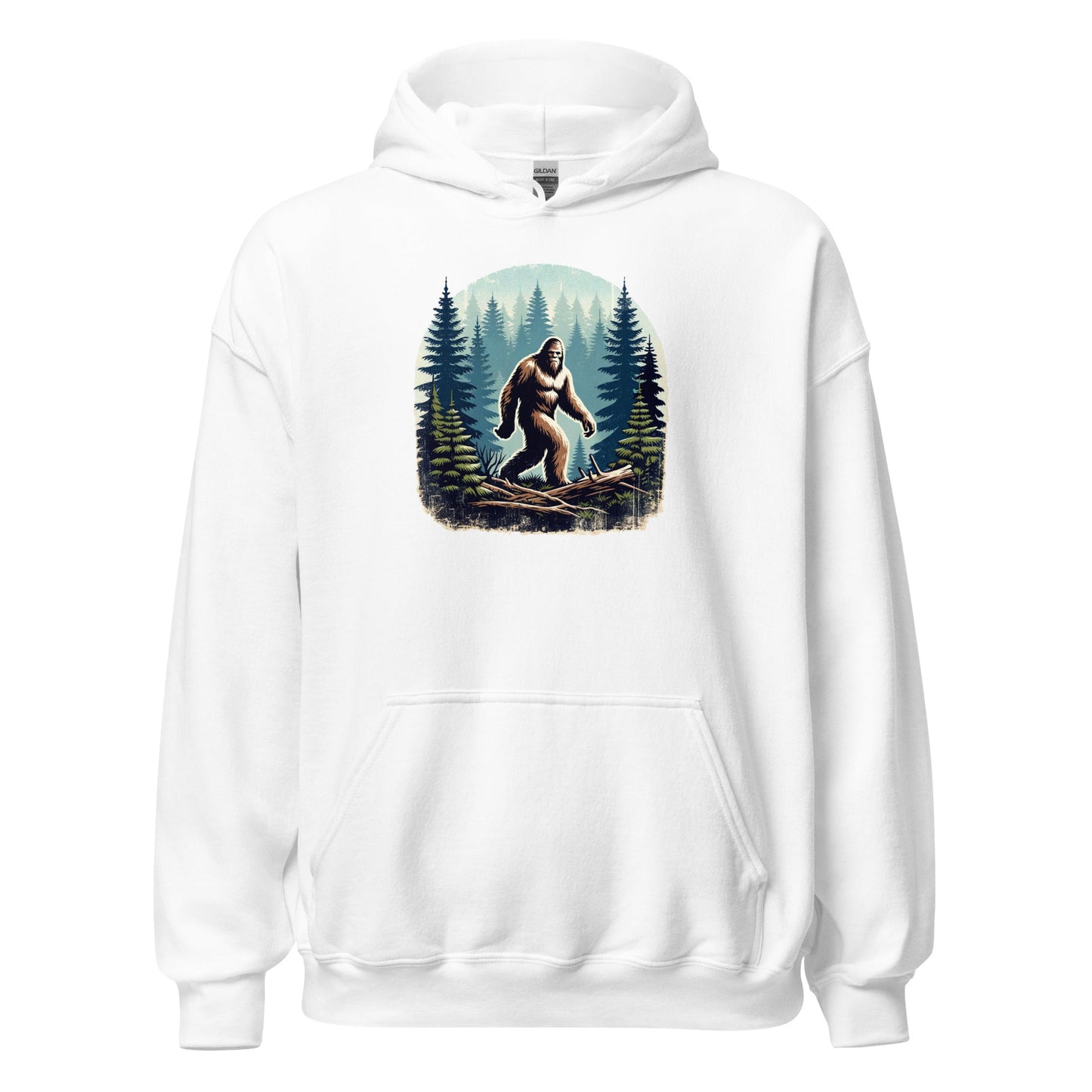 Bigfoot Forest Women's (Unisex) Hoodie - Hoodies - Discovery Co.